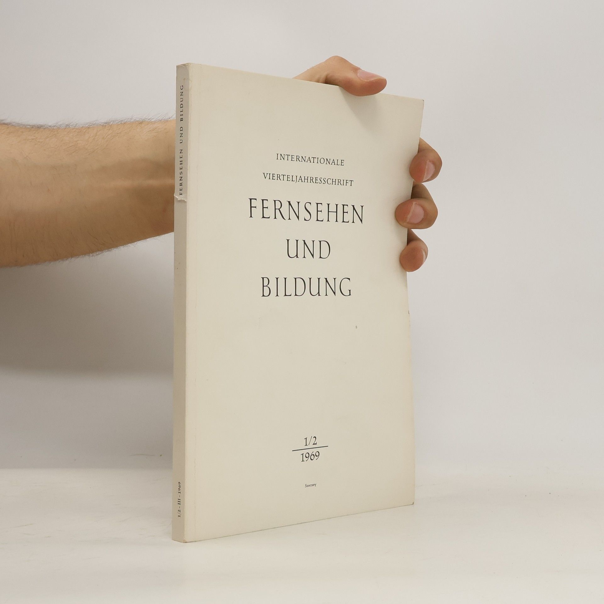 Autorenkollektiv Fernsehen und bildung 1/2- III.- 1969