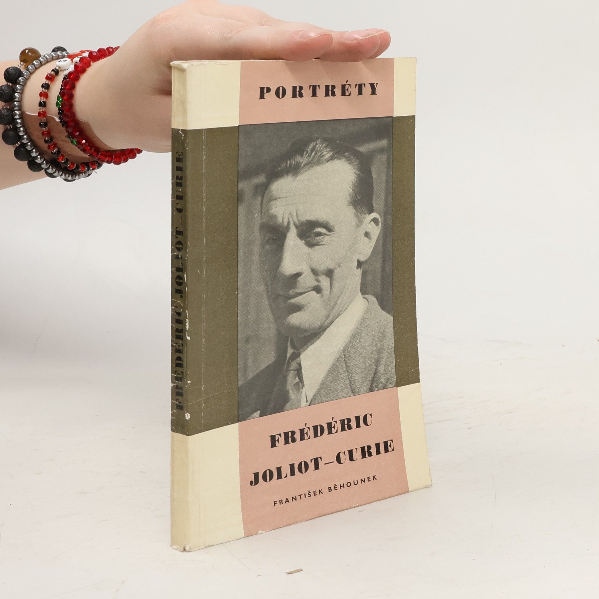 František Běhounek Portréty. Frédéric Joliot-Curie