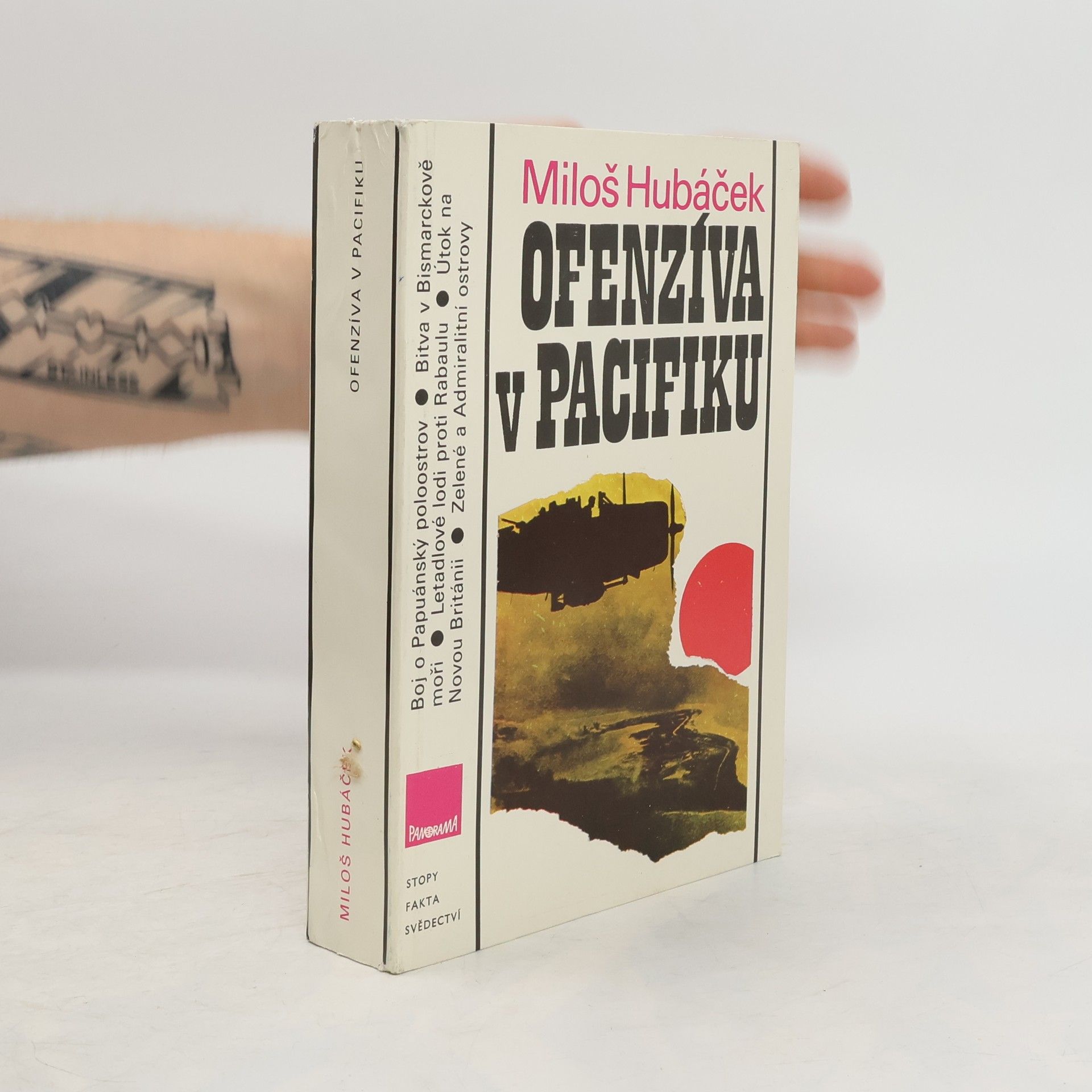Miloš Hubáček Ofenzíva v Pacifiku