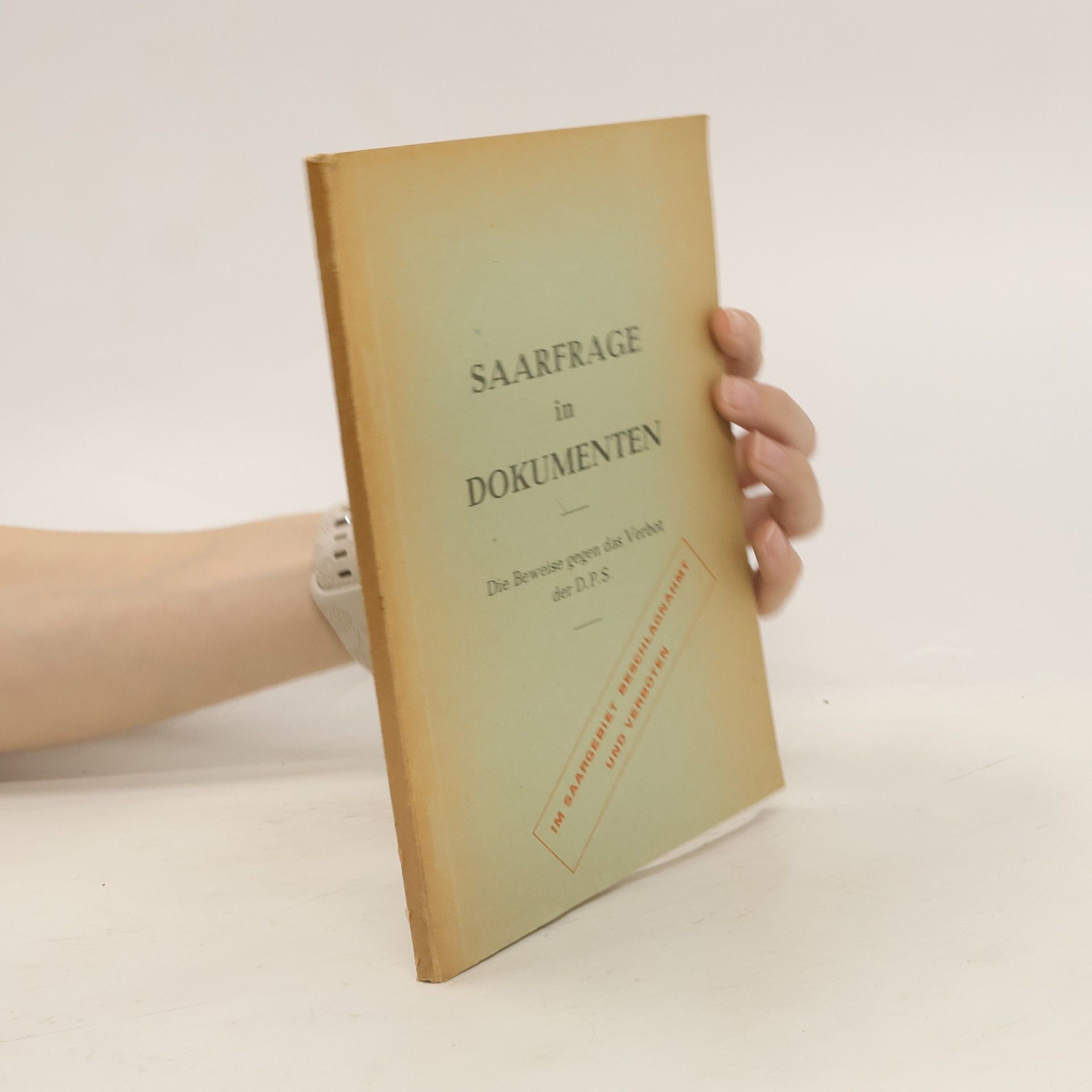 Autorenkollektiv Saarfrage in Dokumenten