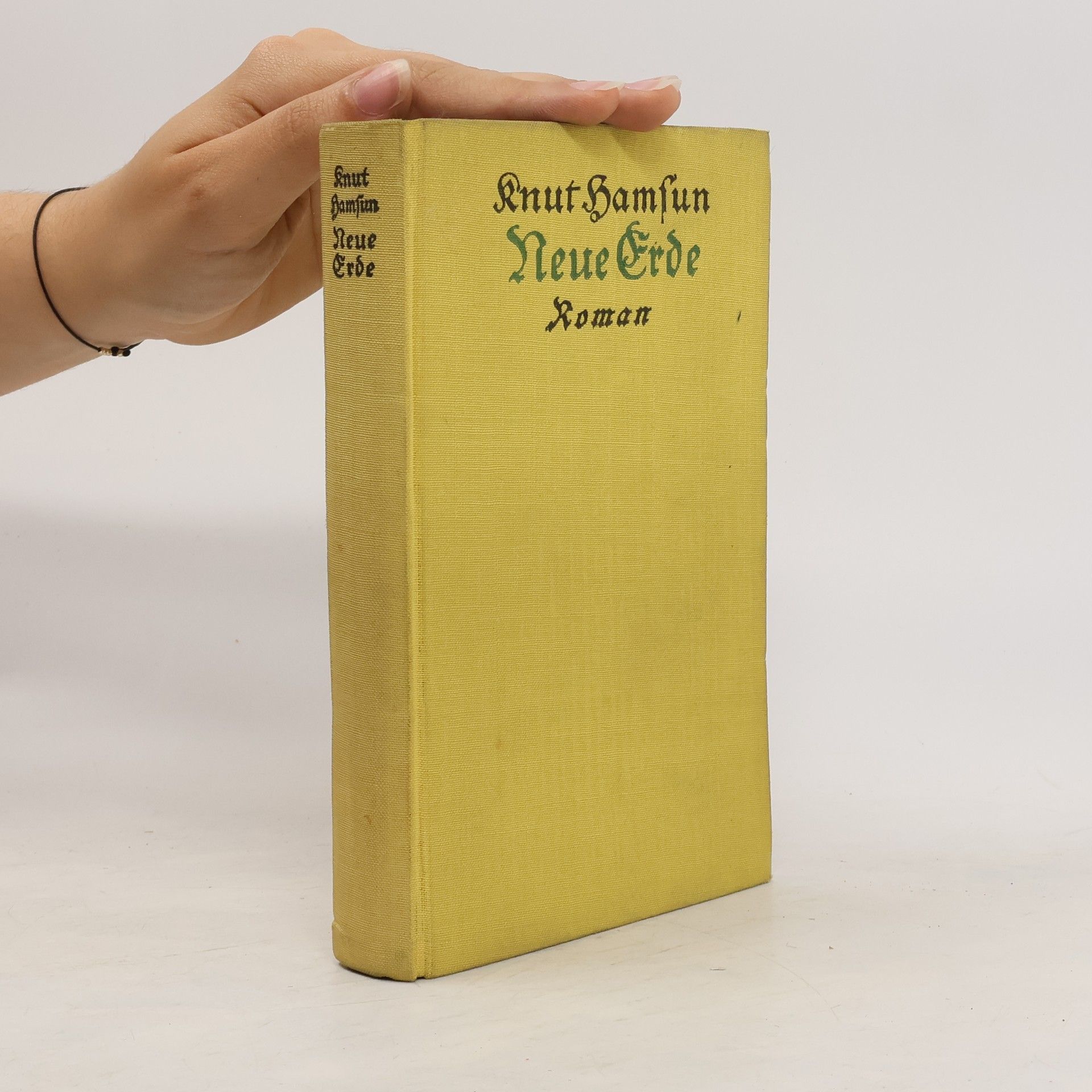 Knut Hamsun Neue Erde