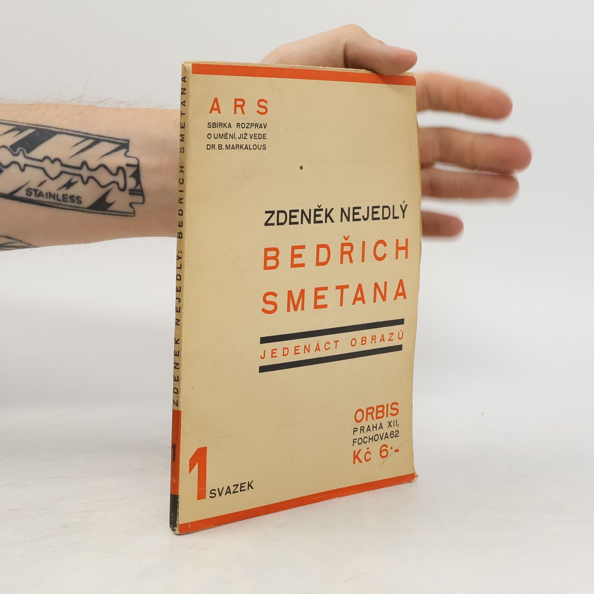 Zdeněk Nejedlý Bedřich Smetana. Jedenáct obrazů
