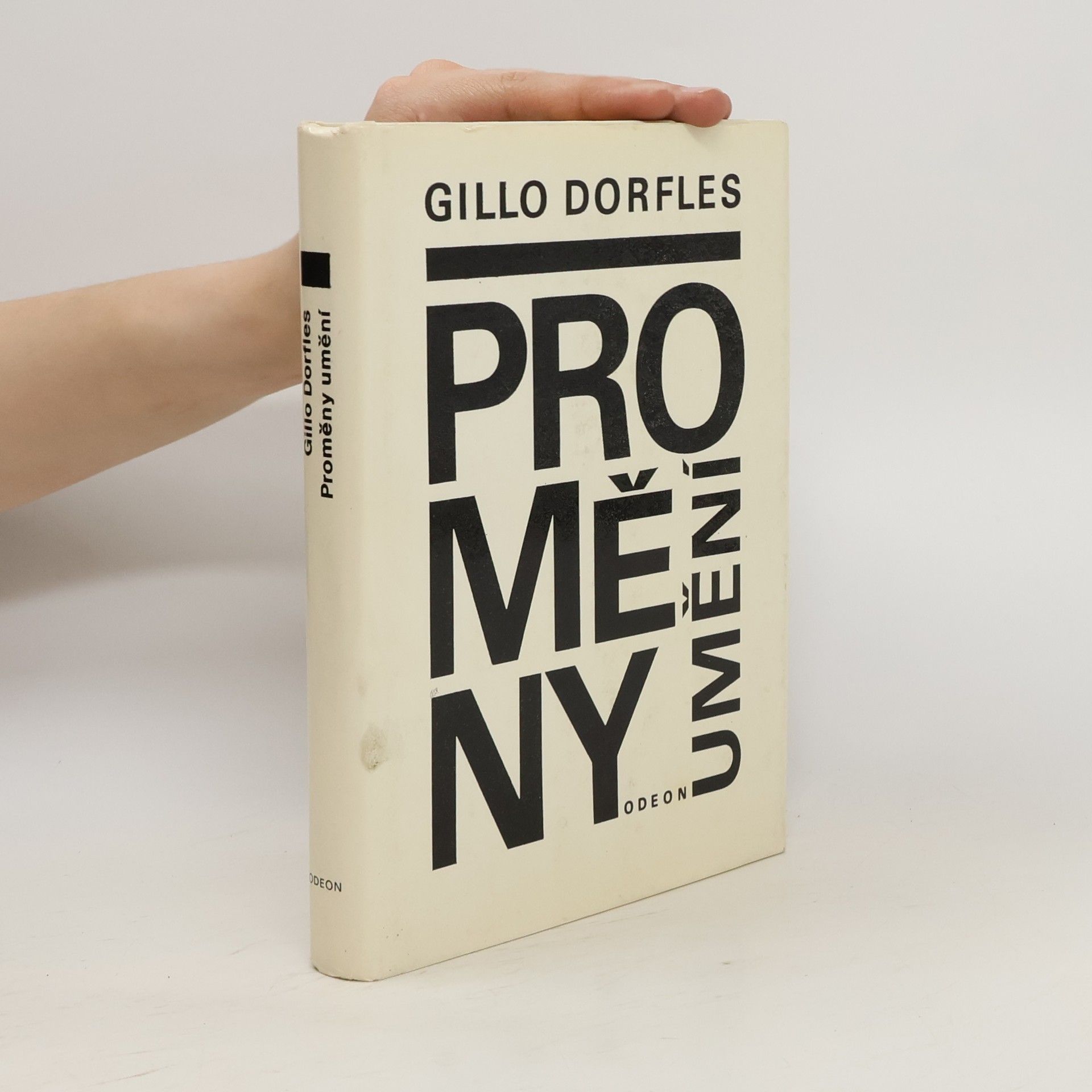 Gillo Dorfles Proměny umění