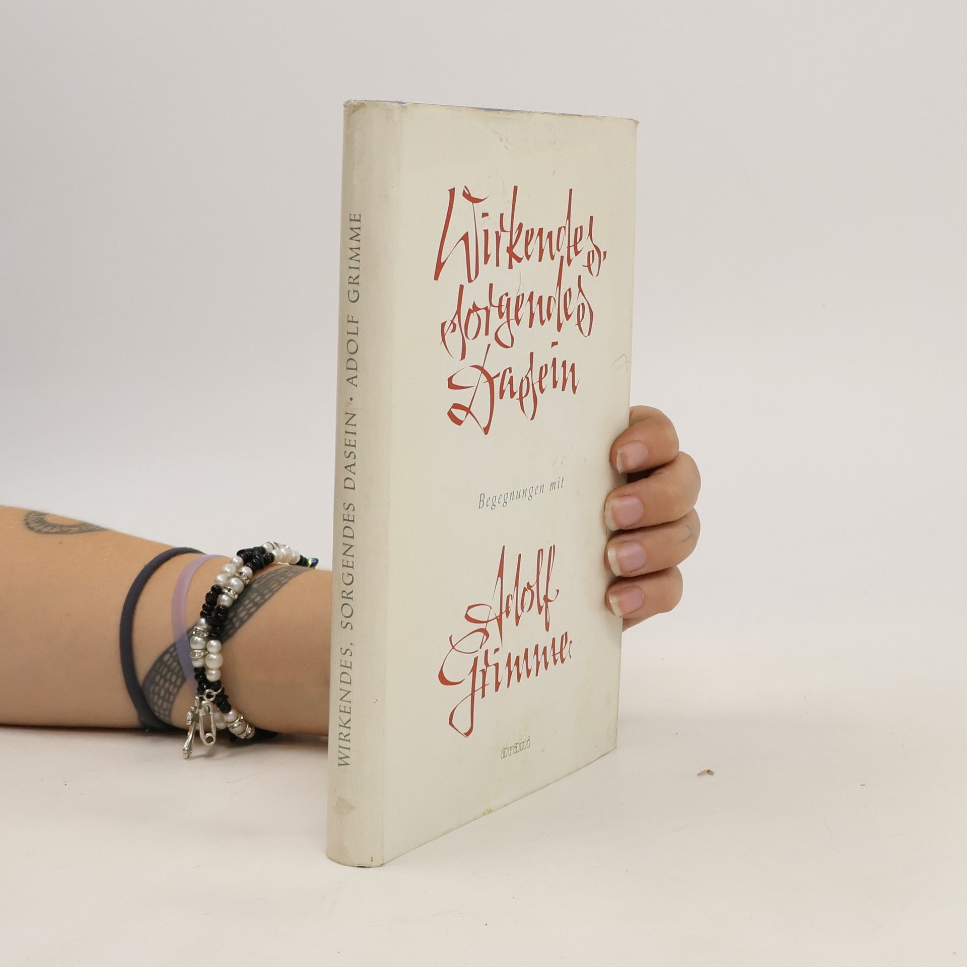 Adolf Grimme Wirkendes sorgendes dasein