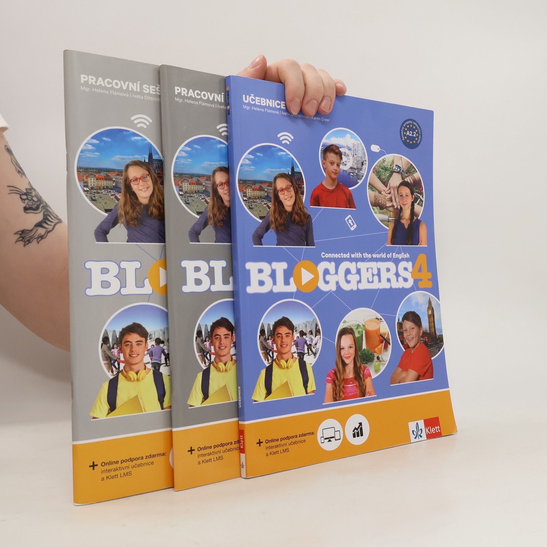 kolektiv Bloggers 4. Učebnice. Pracovní sešit 1-2 díl