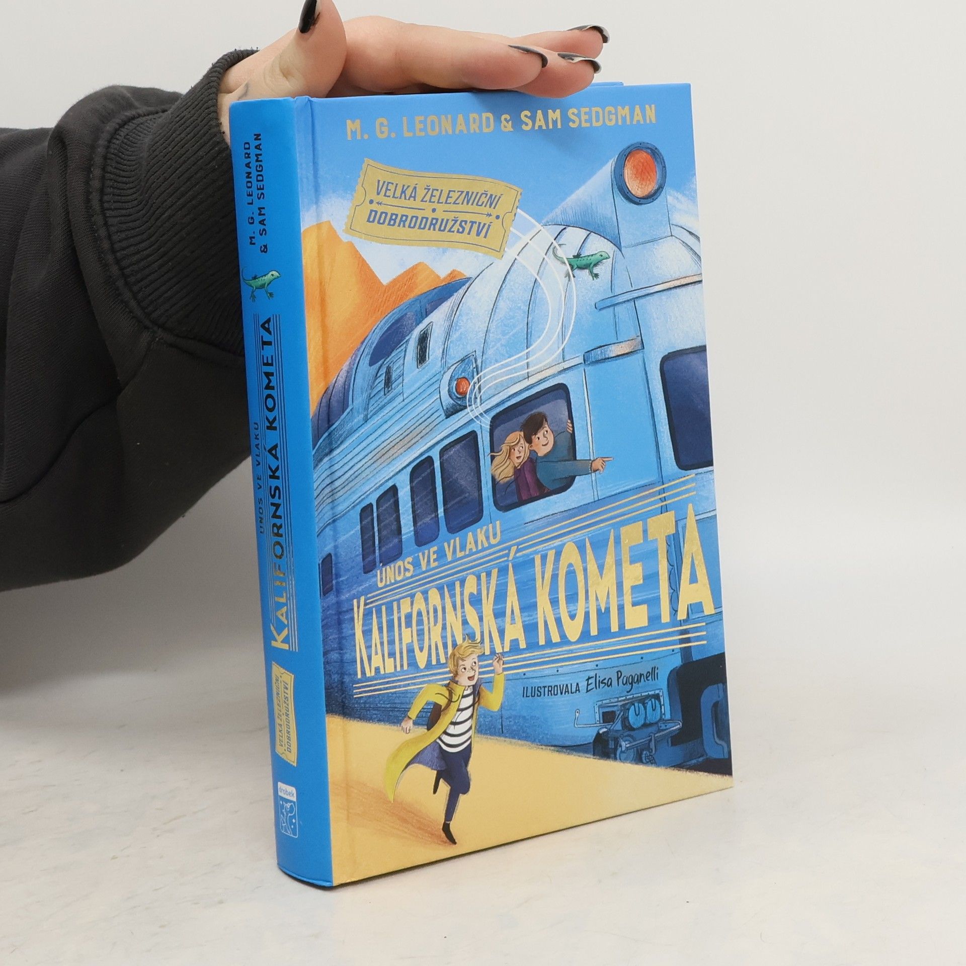 Maya Gabrielle Leonard Únos ve vlaku Kalifornská kometa