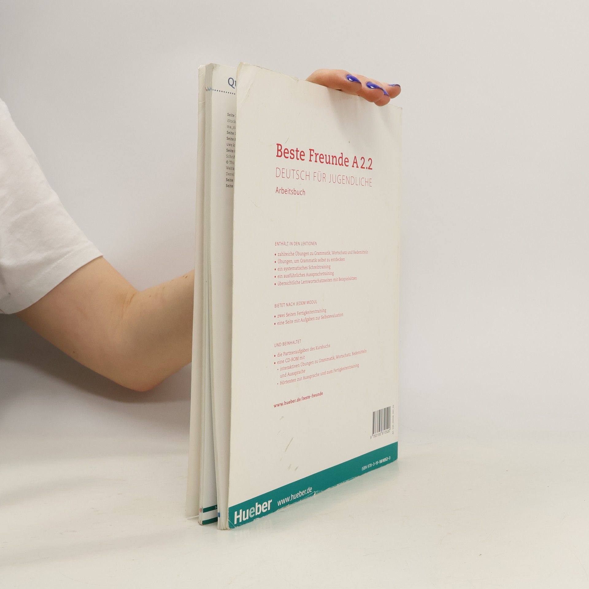 Various authors Beste Freunde: Deutsch für Jugendliche. Arbeitsbuch A2.2