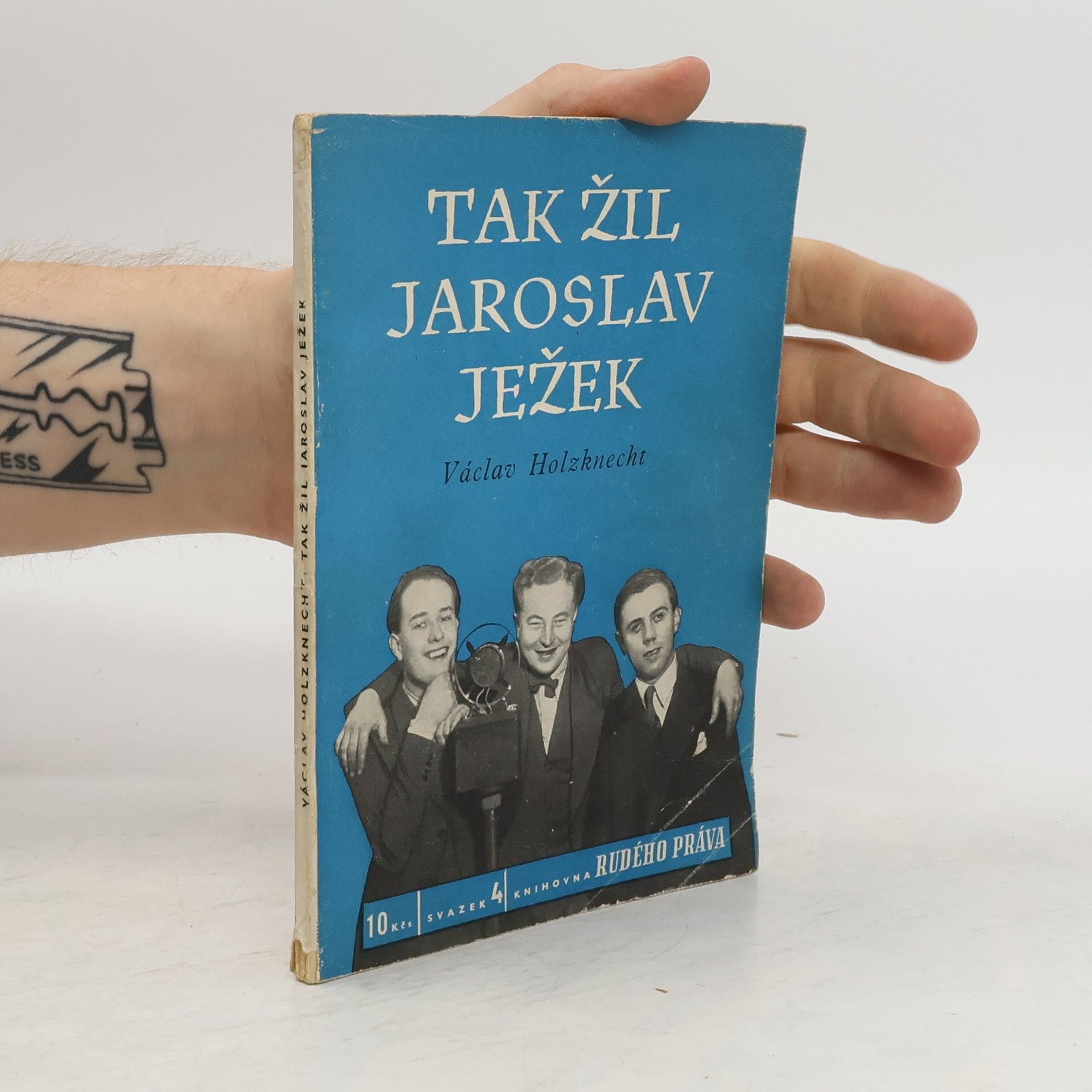 Václav Holzknecht Tak žil Jaroslav Ježek