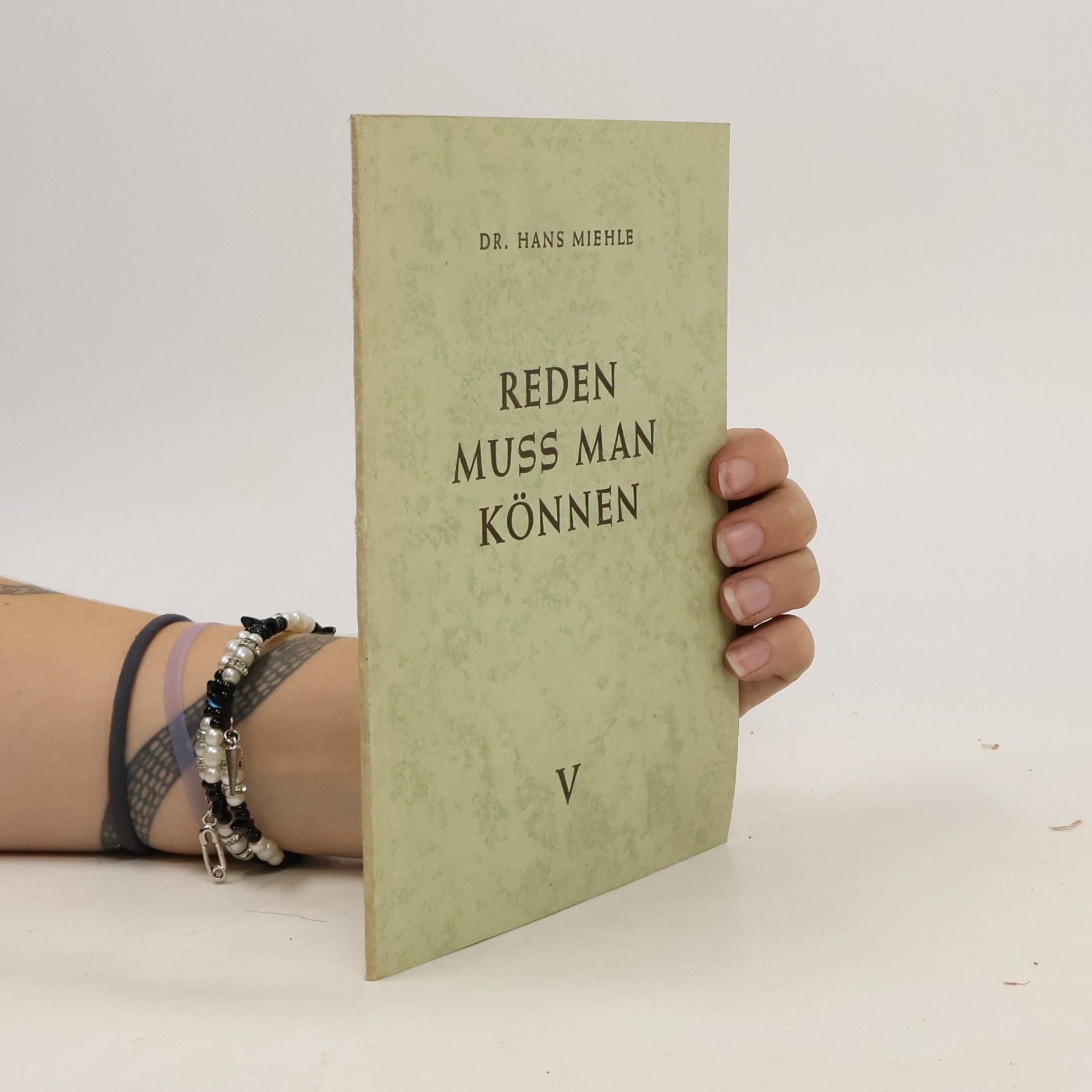 Hans Miehle Reden muss man können