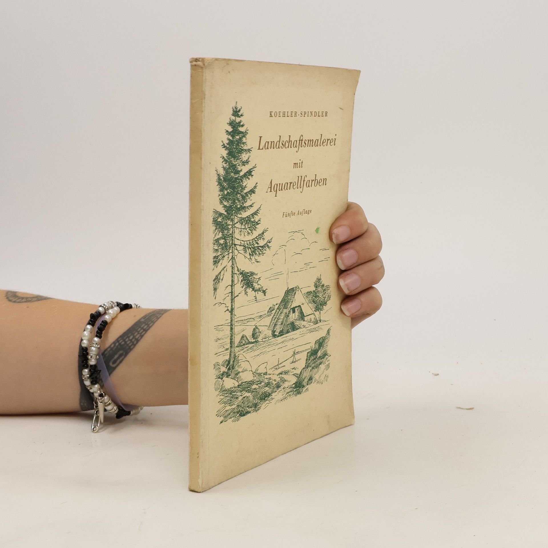 Johann Christoph Köhler Landschaftsmalerei mit Aquarellfarben