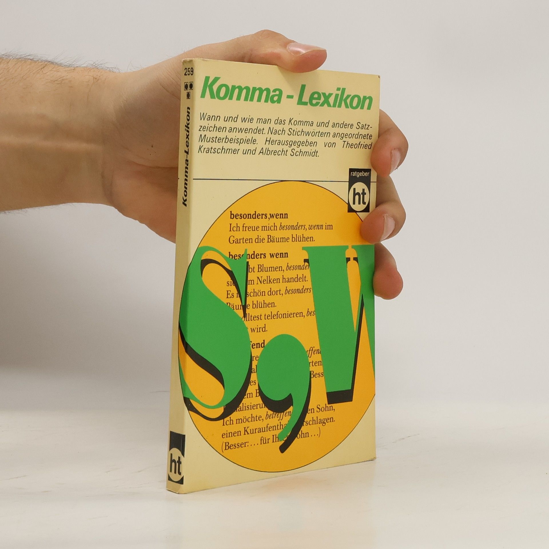 Theofried Kratschmer Komma-Lexikon