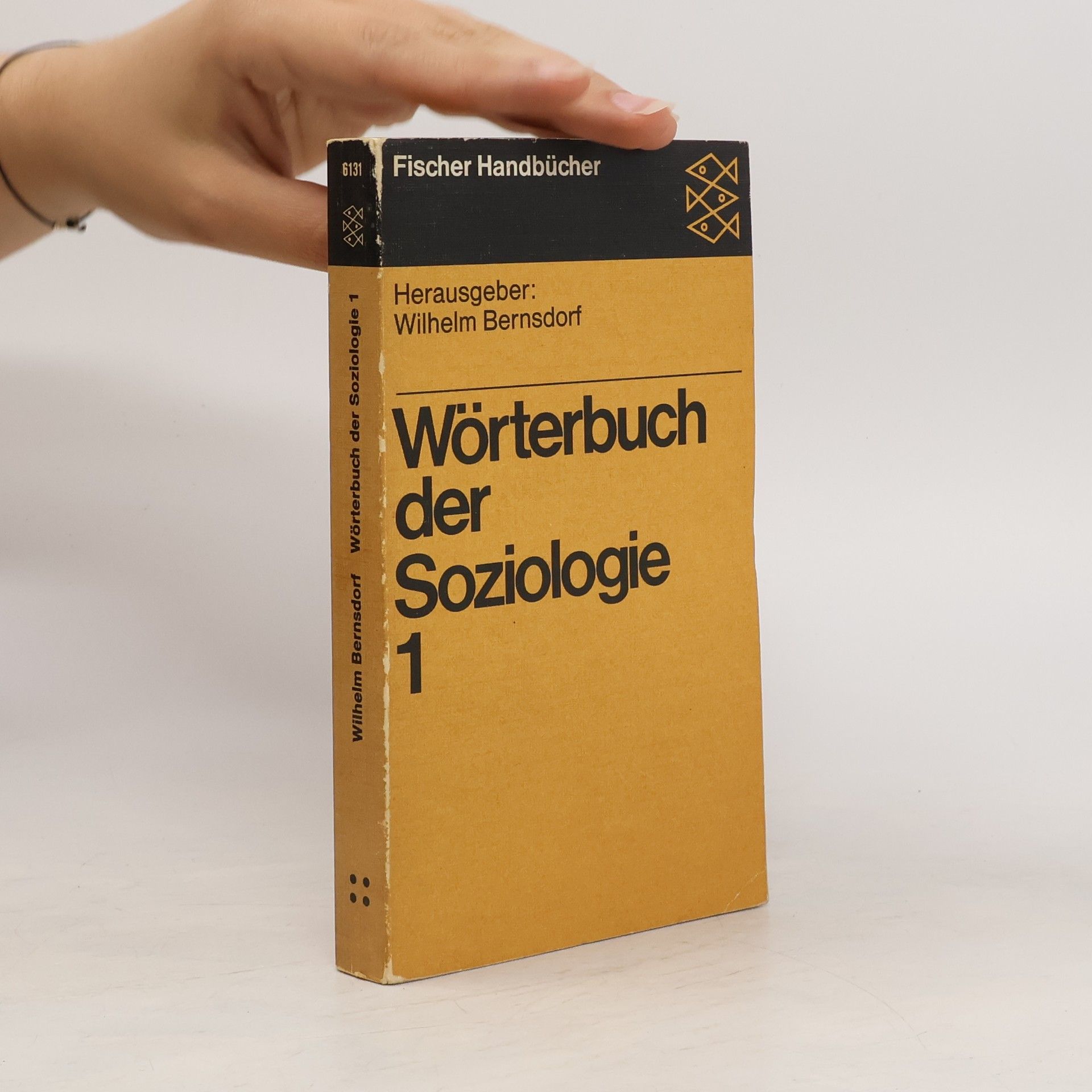 Wilhelm Bernsdorf Wörterbuch der Soziologie 1