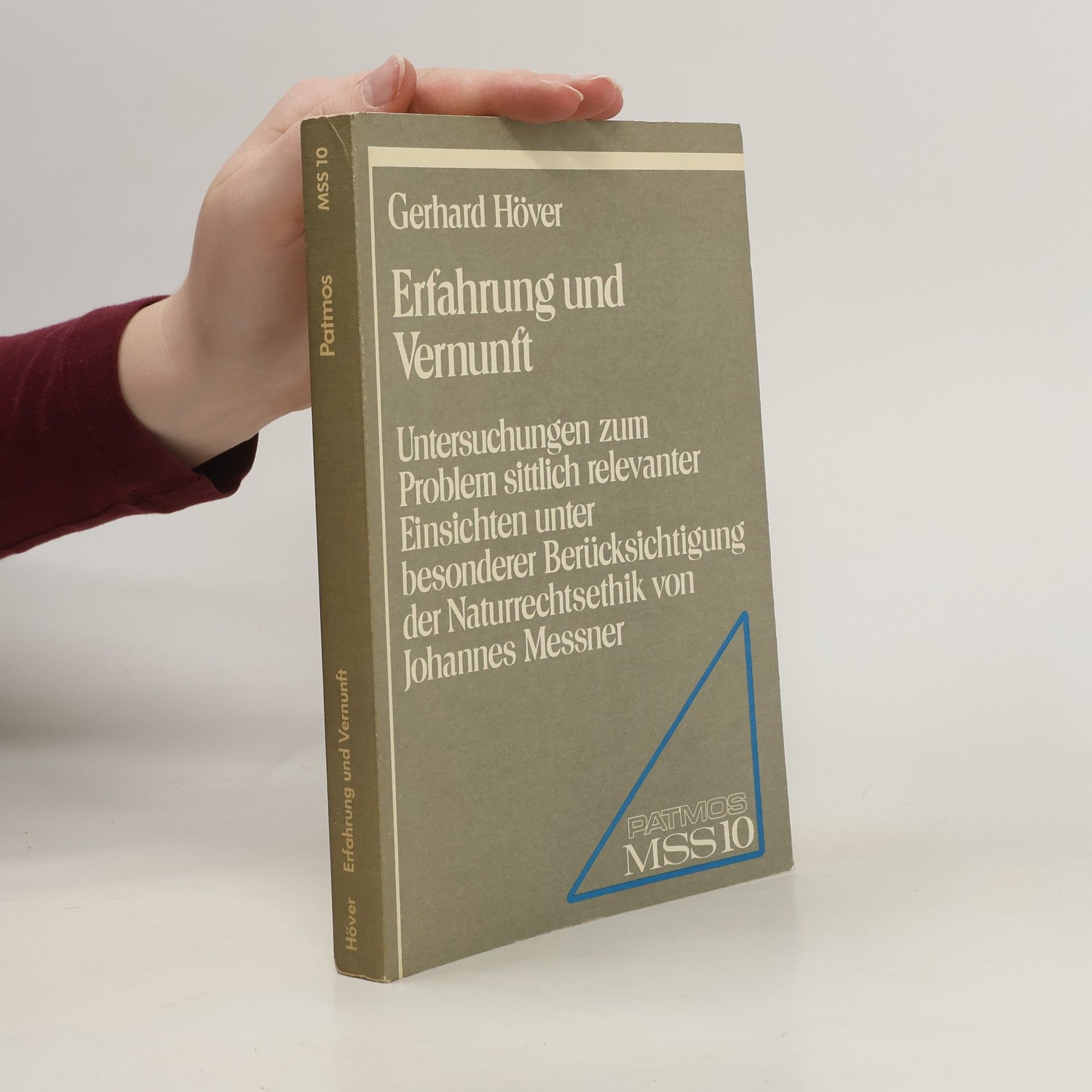 Gerhard Höver Erfahrung und Vernunft