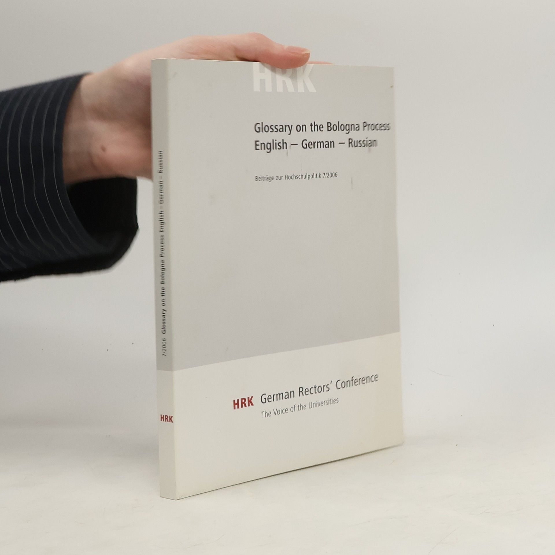 Annett Jubara Glossary on the Bologna process - English - German - Russian