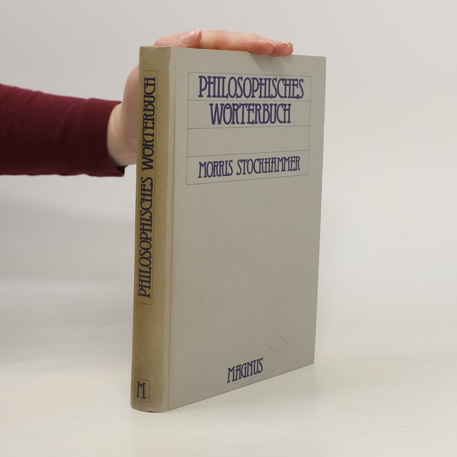 Morris Stockhammer Philosophisches Worterbuch