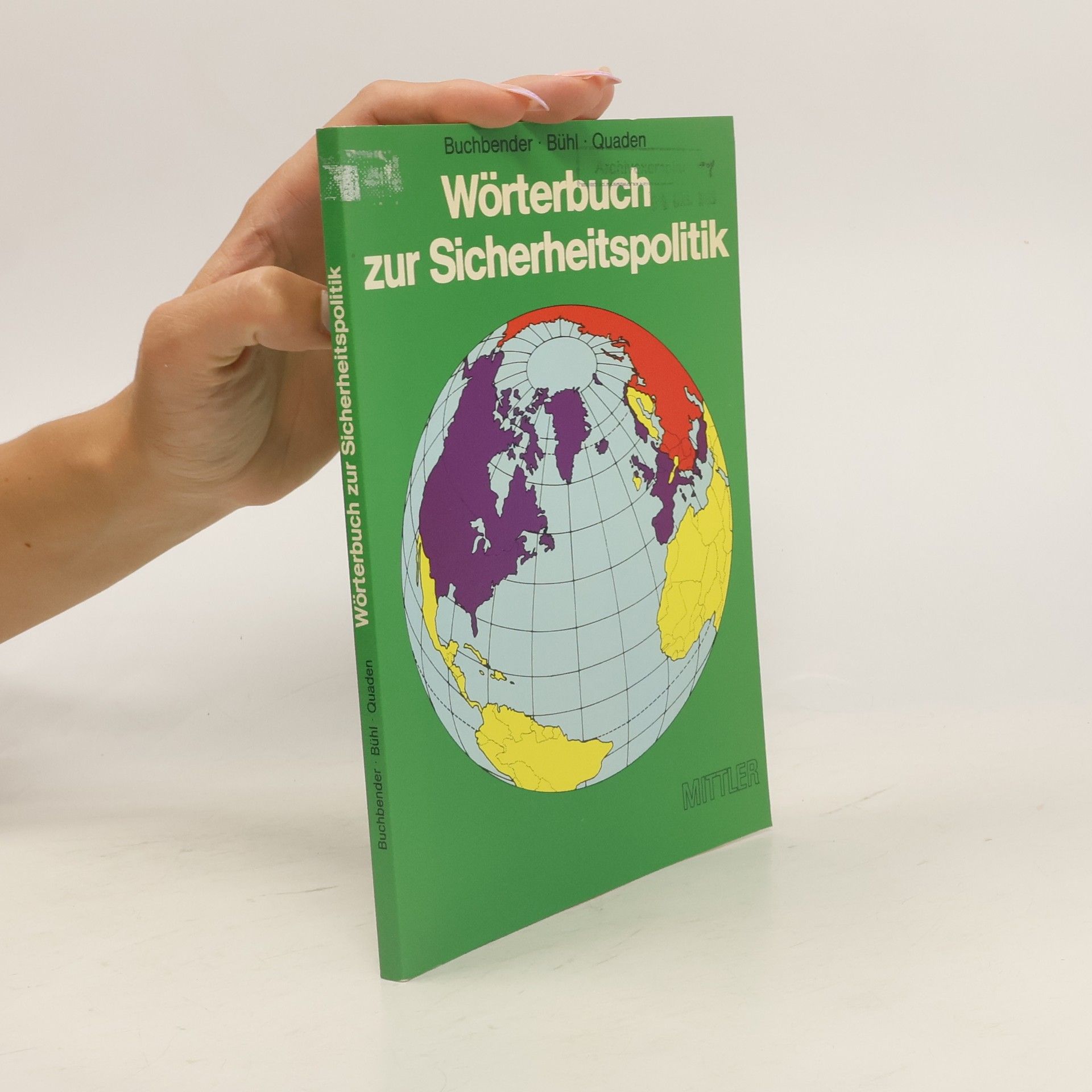 Ortwin Buchbender Wörterbuch zur Sicherheitspolitik