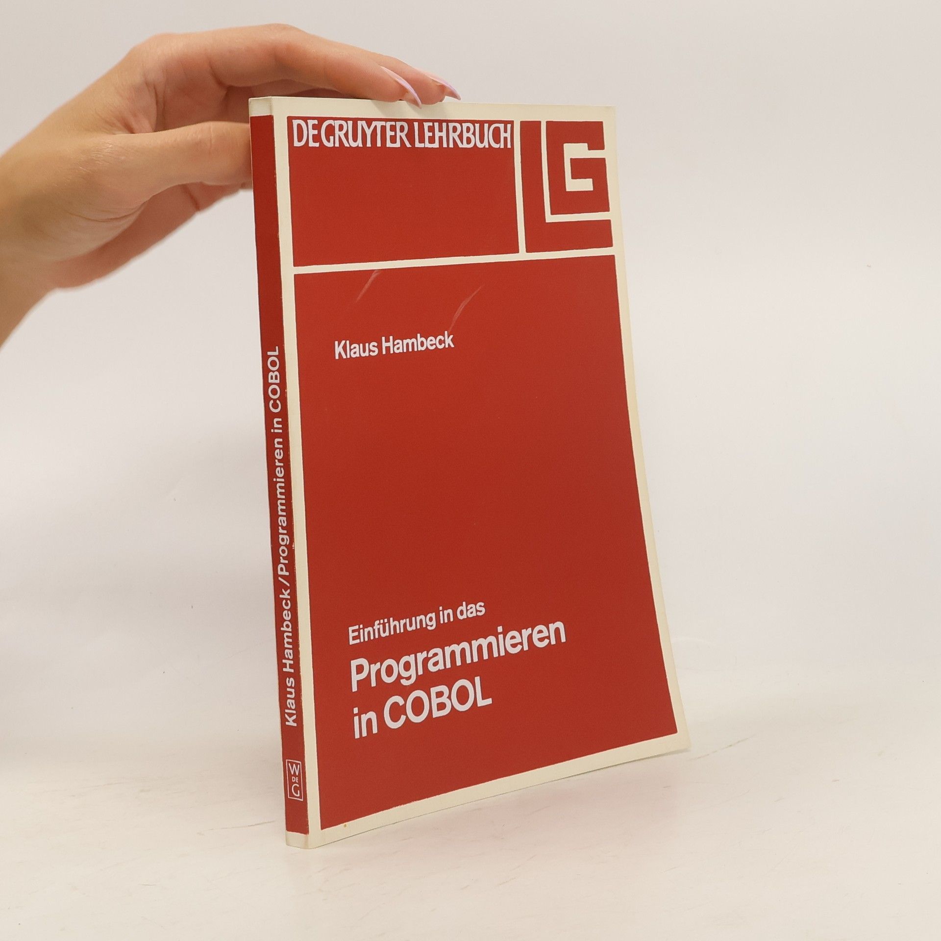 Klaus Hambeck Einführung in das Programmieren in COBOL