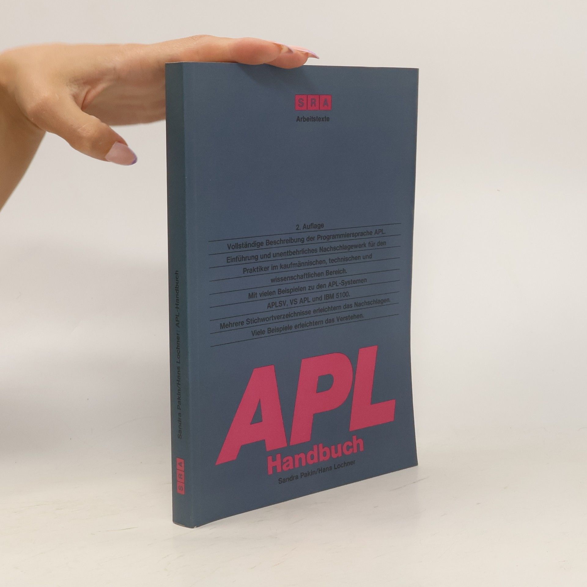Sandra Pakin APL-Handbuch