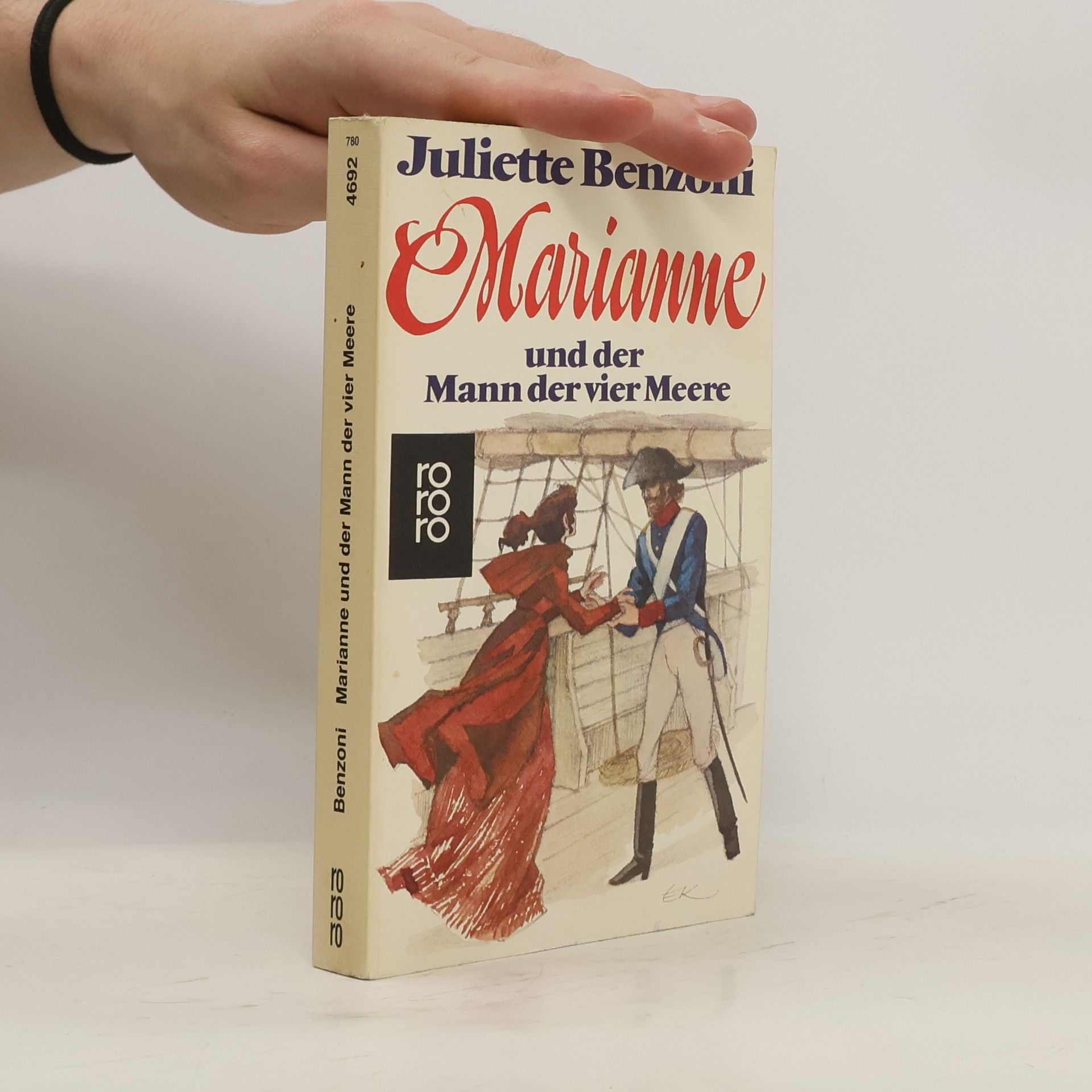 Juliette Benzoni Marianne und der Mann der vier Meere
