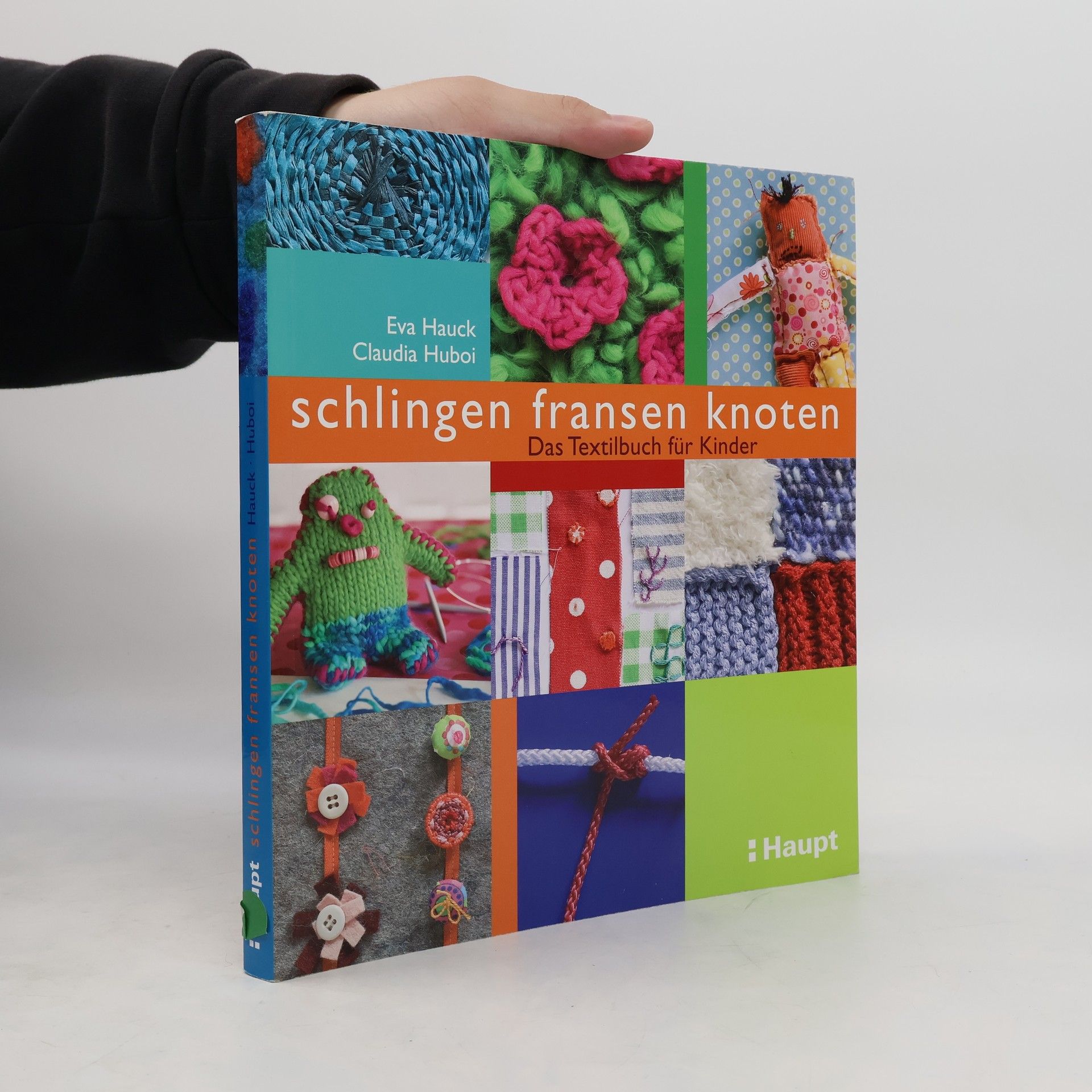 Eva Hauck Schlingen, fransen, knoten