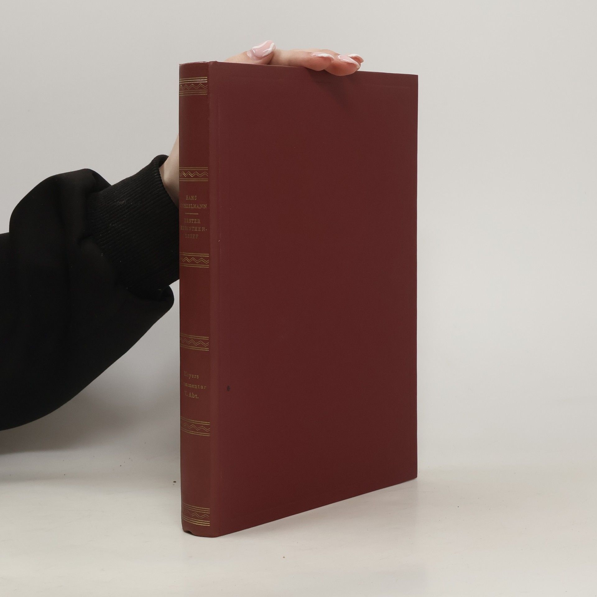 Hans Conzelmann Der erste Brief an die Korinther
