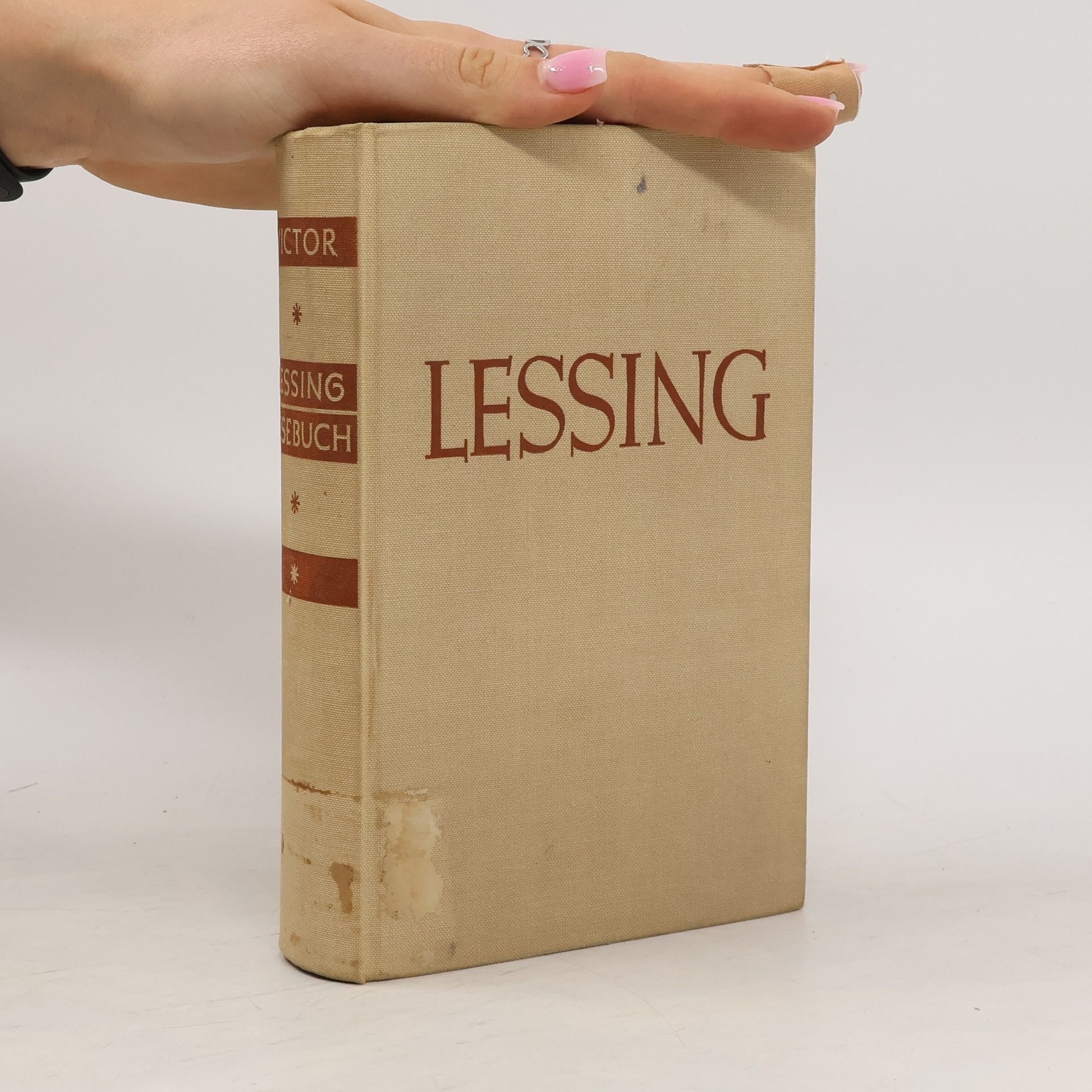 Gotthold Ephraim Lessing Lessing Lesebuch