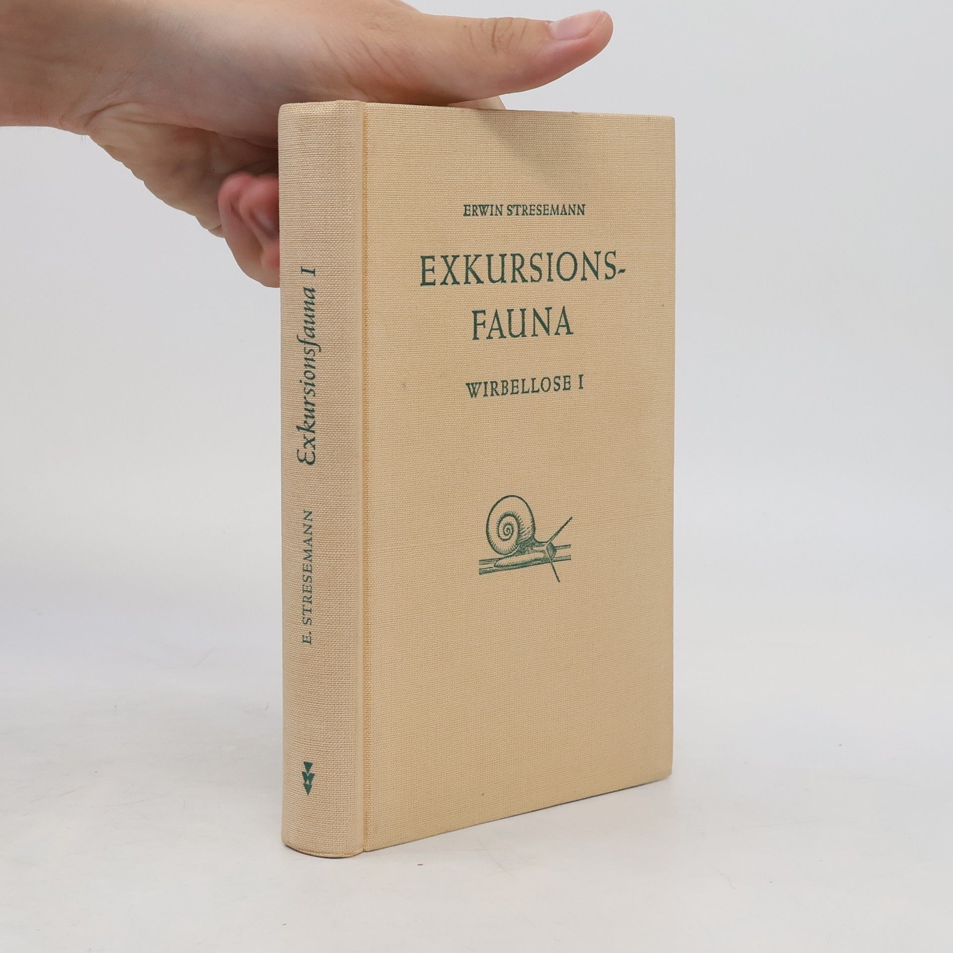 Erwin Stresemann Exkursionsfauna. Wirbellose I.