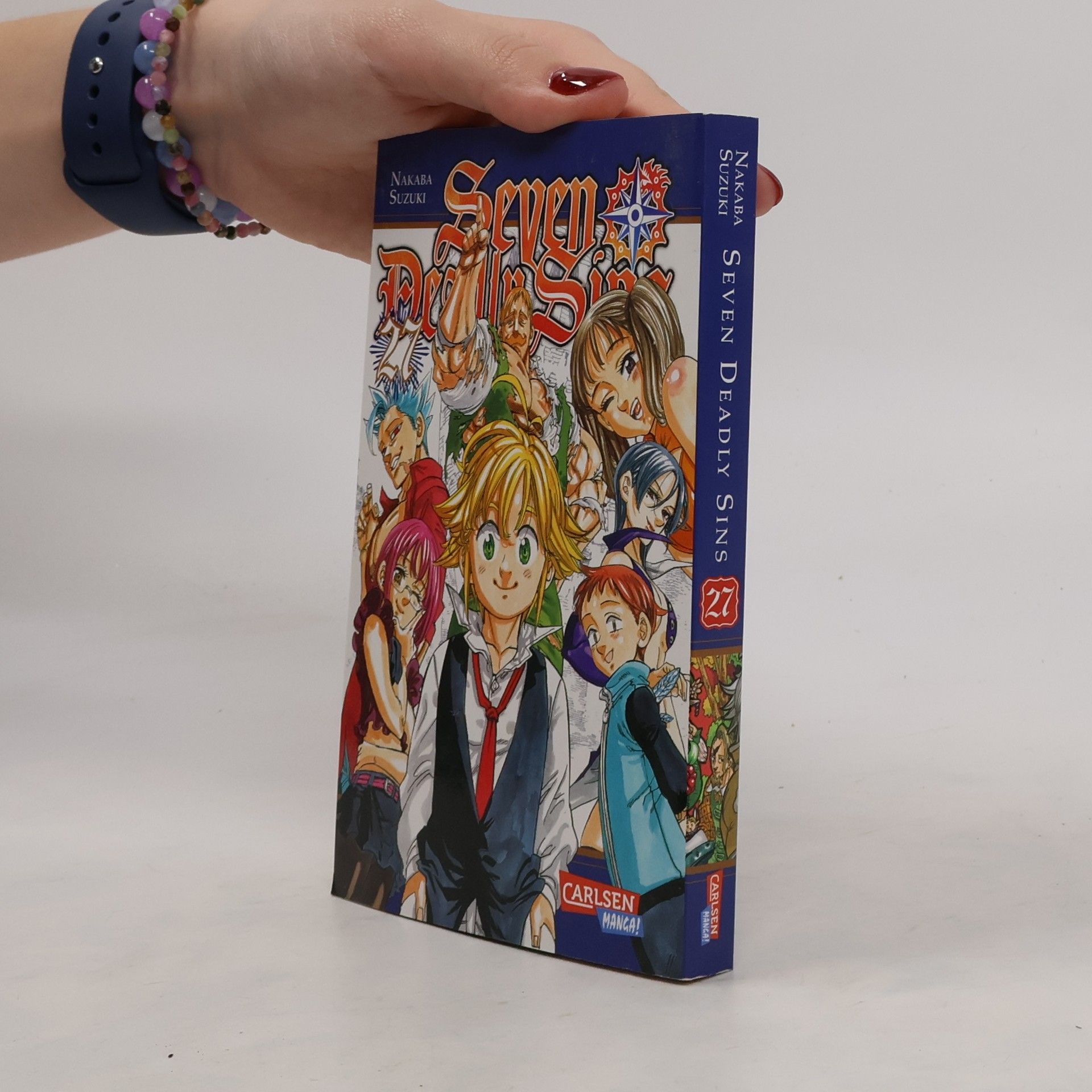 Nakaba Suzuki Seven deadly sins 27