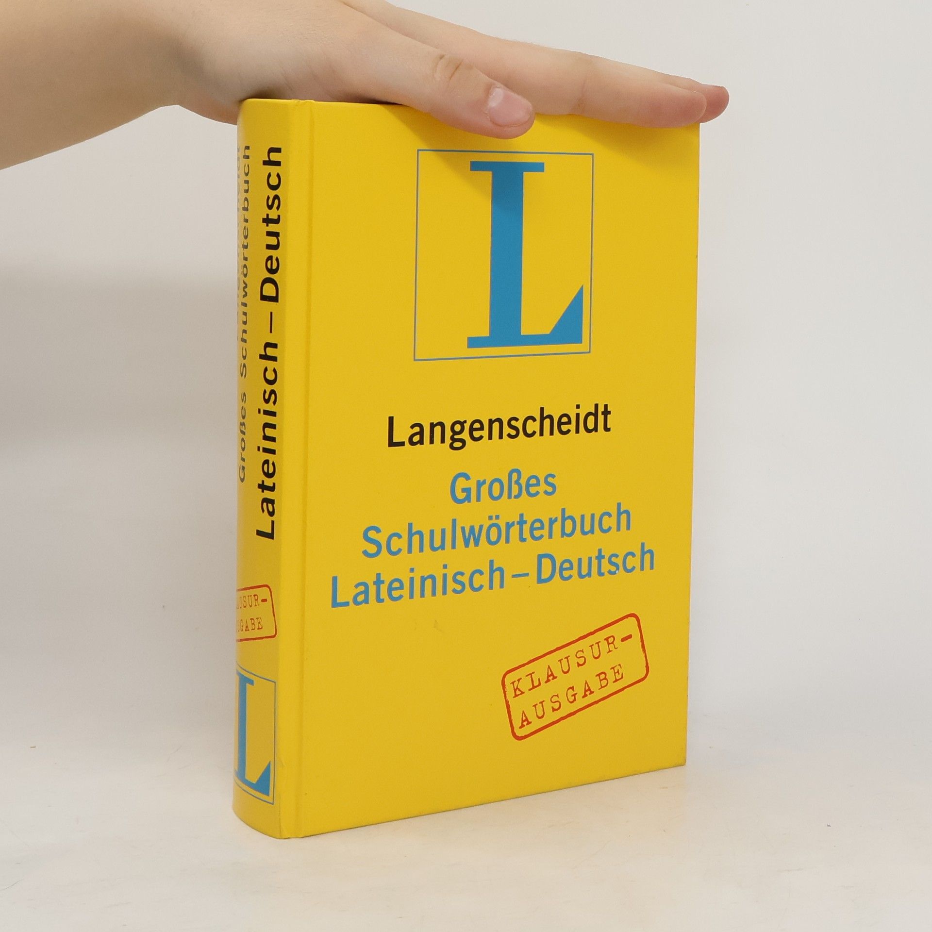 Rachele Zoli Sudbrock Langenscheidt, Großes Schulwörterbuch Lateinisch-Deutsch