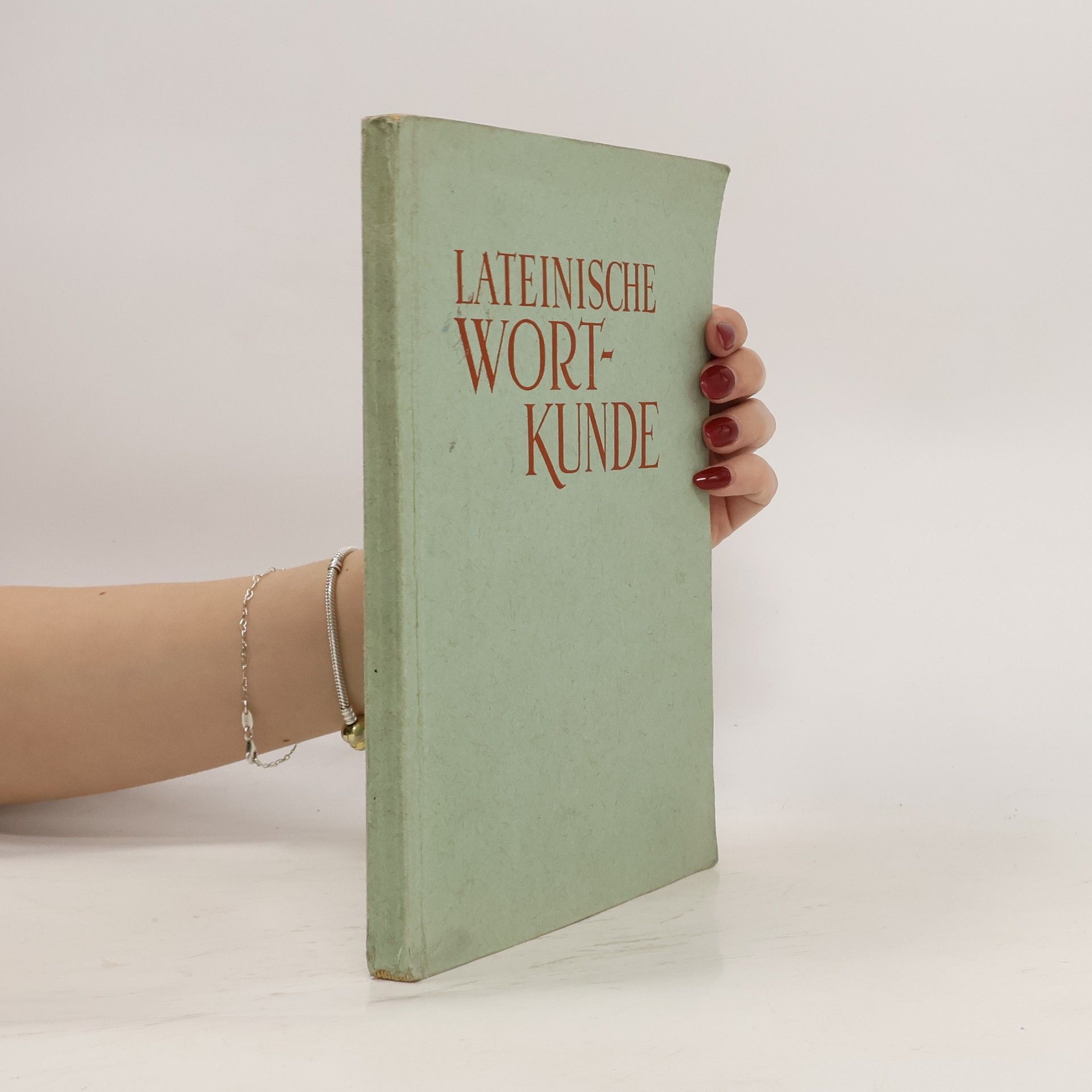 Otto Schinck Lateinische Wortkunde