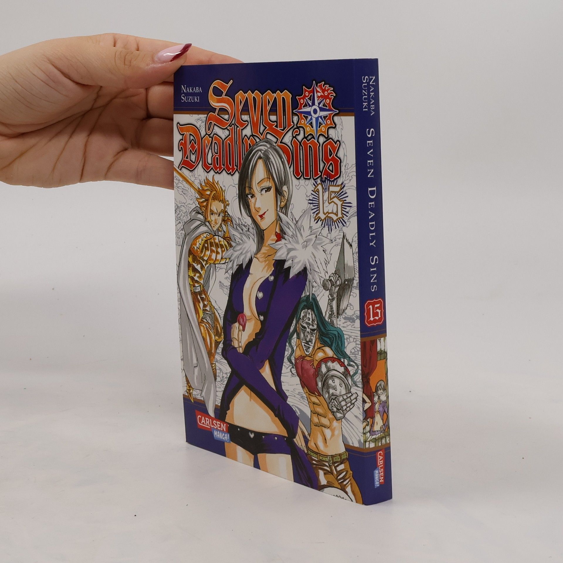 Nakaba Suzuki Seven deadly sins 15