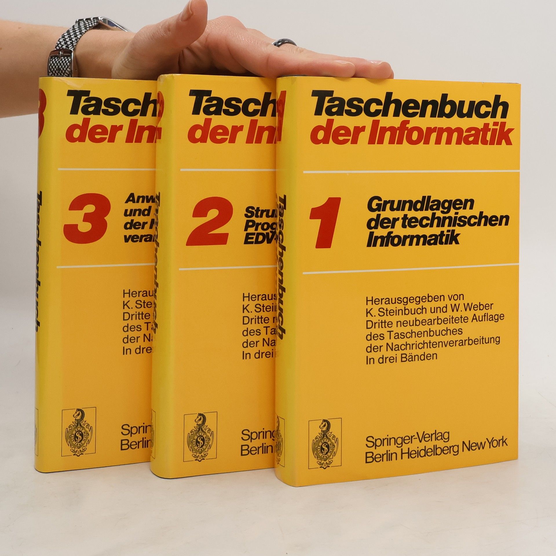 Karl Steinbuch Taschenbuch der Informatik 1-3