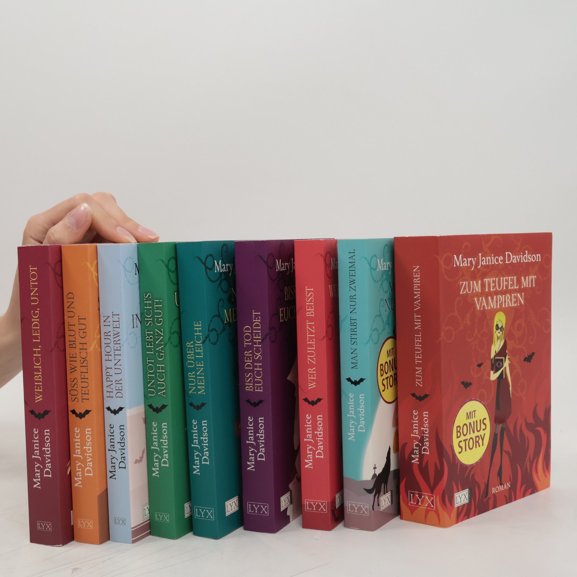 Mary Janice Davidson Vampir Buchreihe 1-9