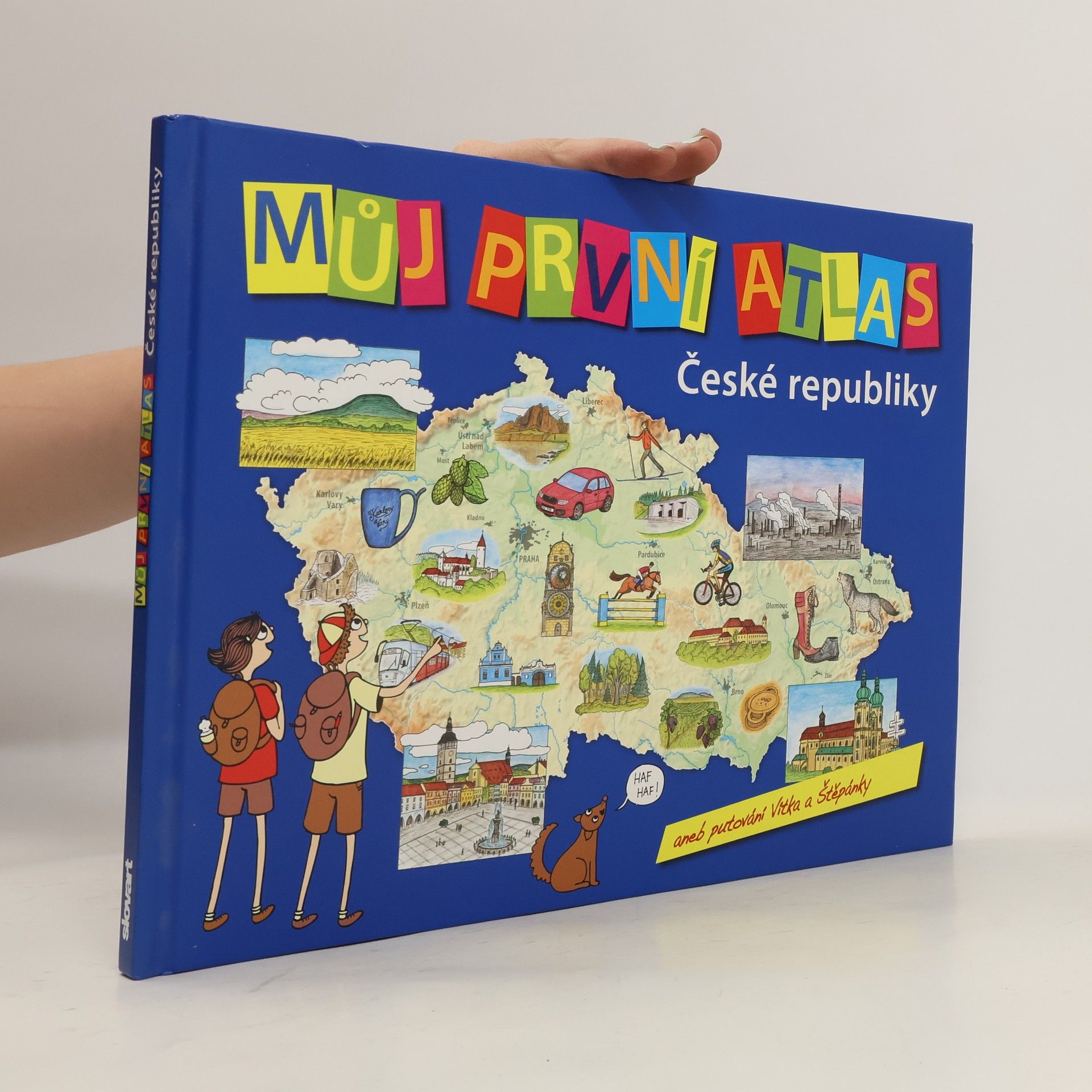 Vít Štěpánek Můj první atlas České republiky aneb Putování Vítka a Štěpánky