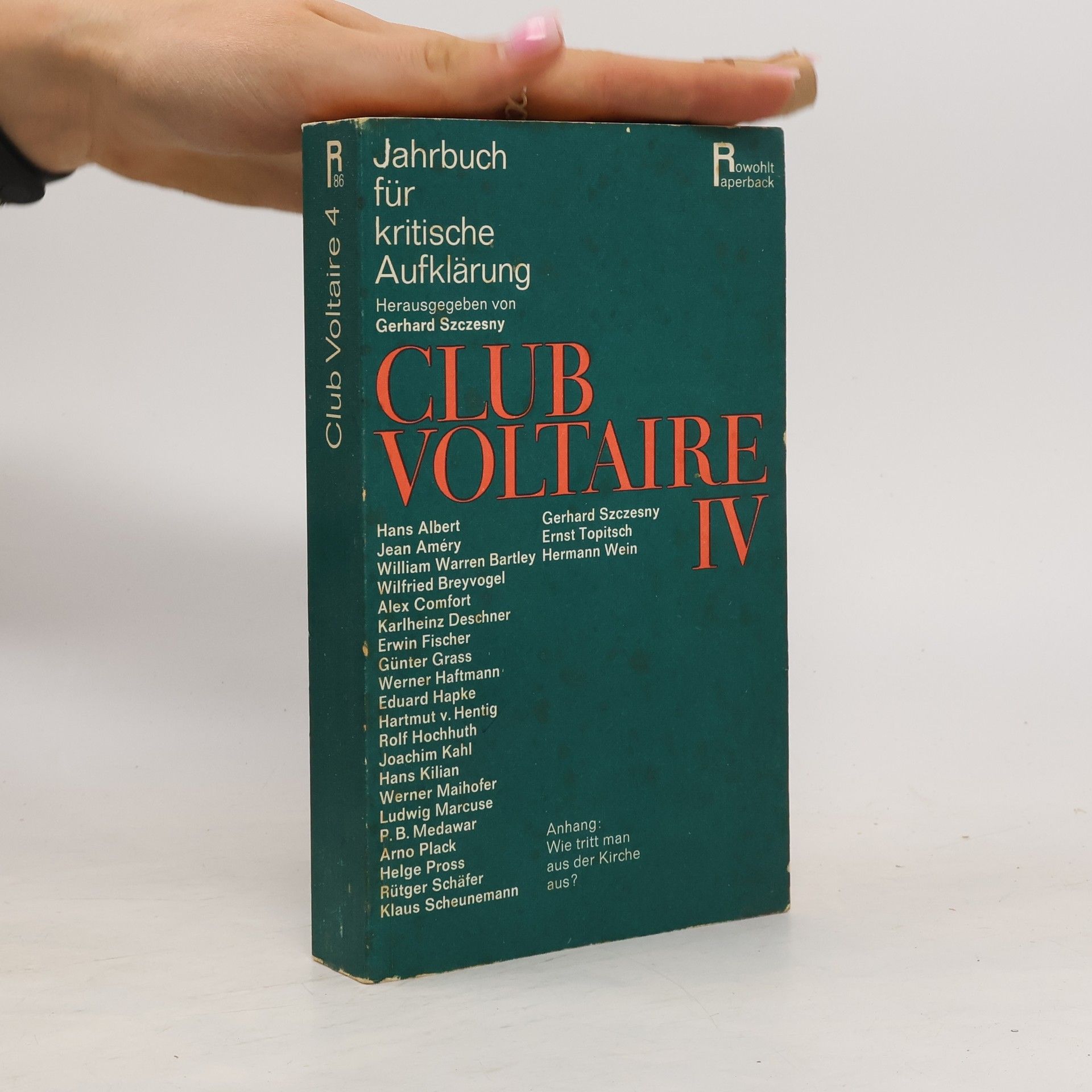 Gerhard Szczesny Club Voltaire IV