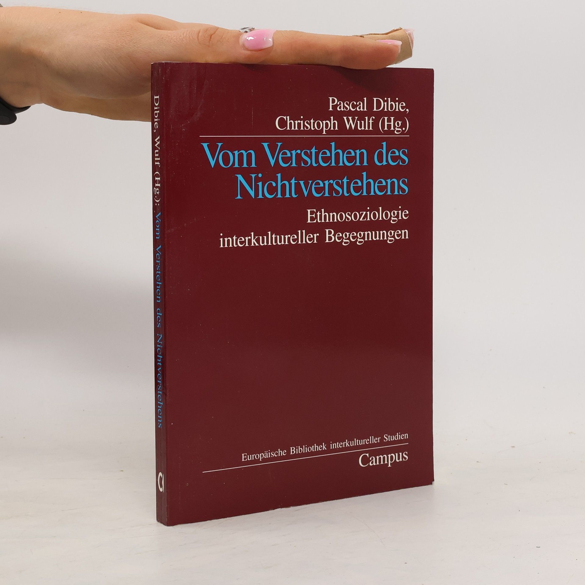 Pascal Dibie Vom Verstehen des Nichtverstehens