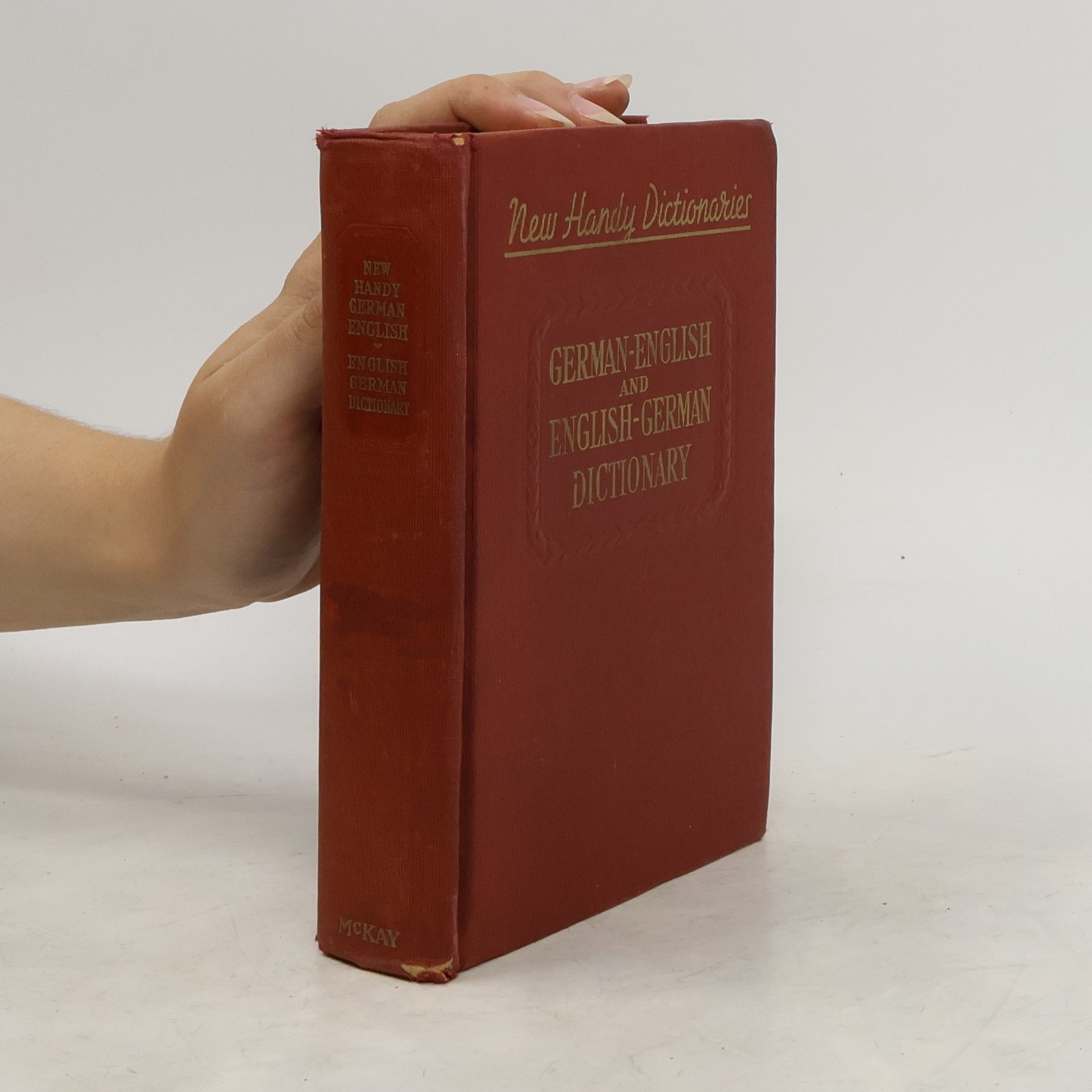K. Wichmann Handy Dictionary of the German and English Languages