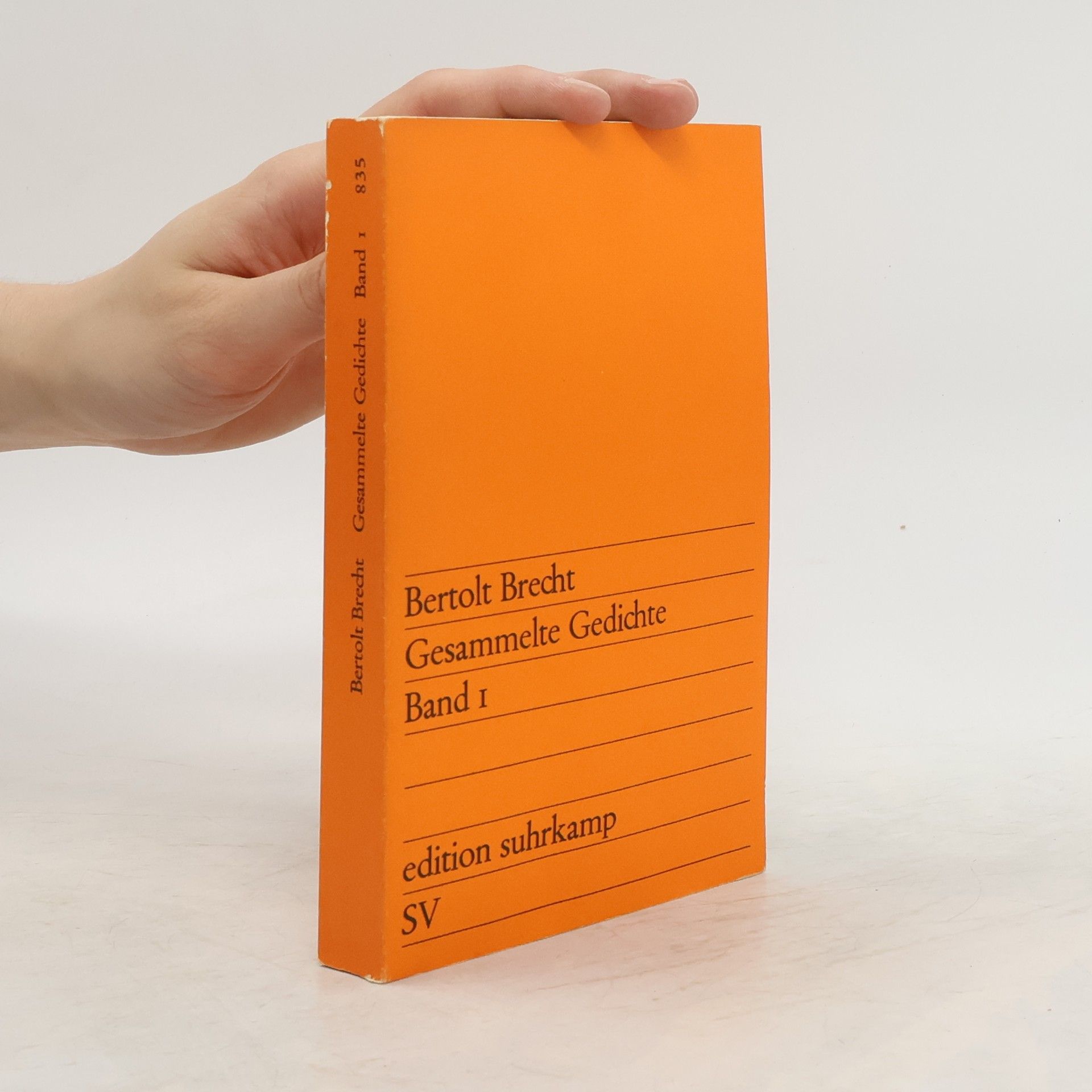 Bertolt Brecht Gesammelte Gedichte 1