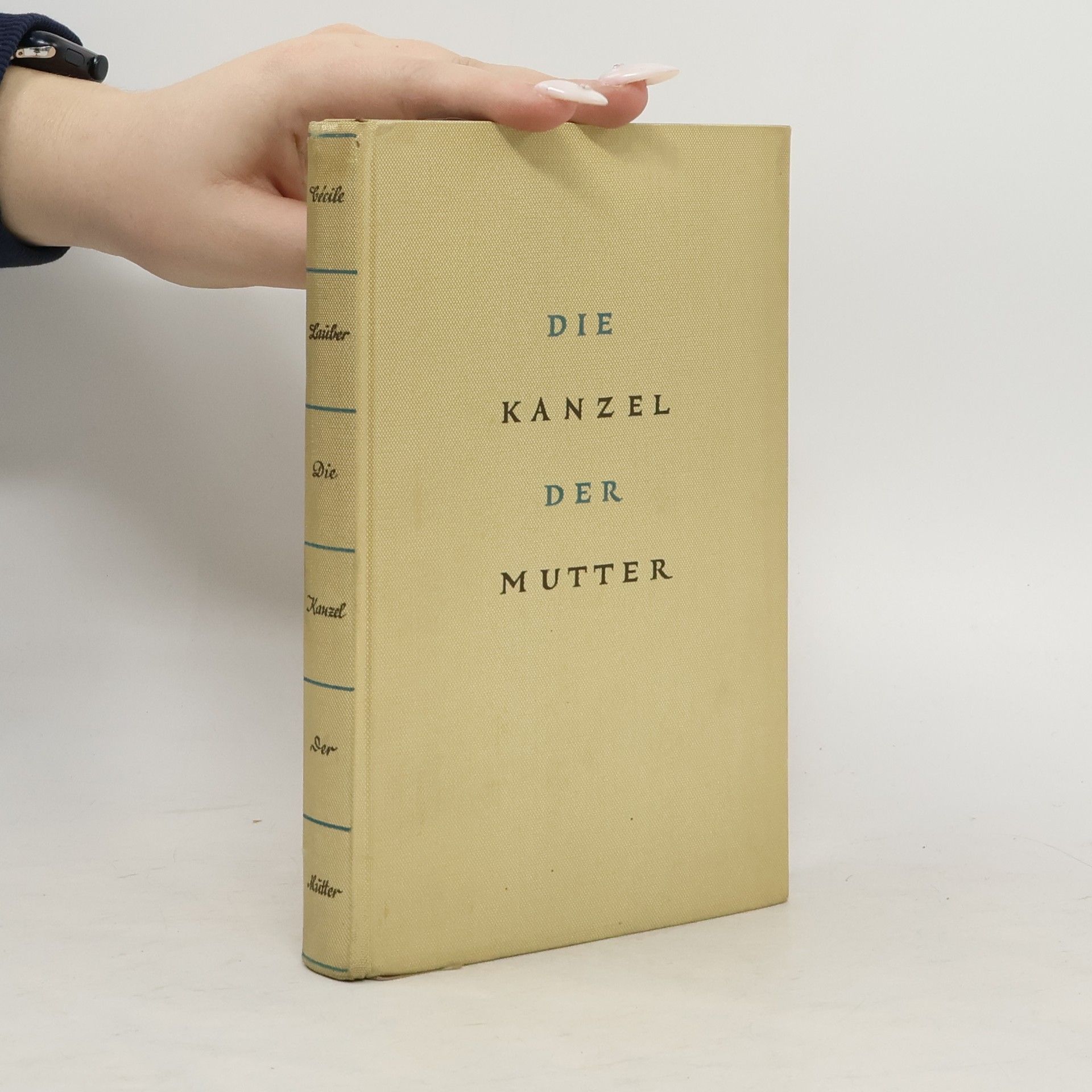 Cécile Lauber Die Kanzel der Mutter