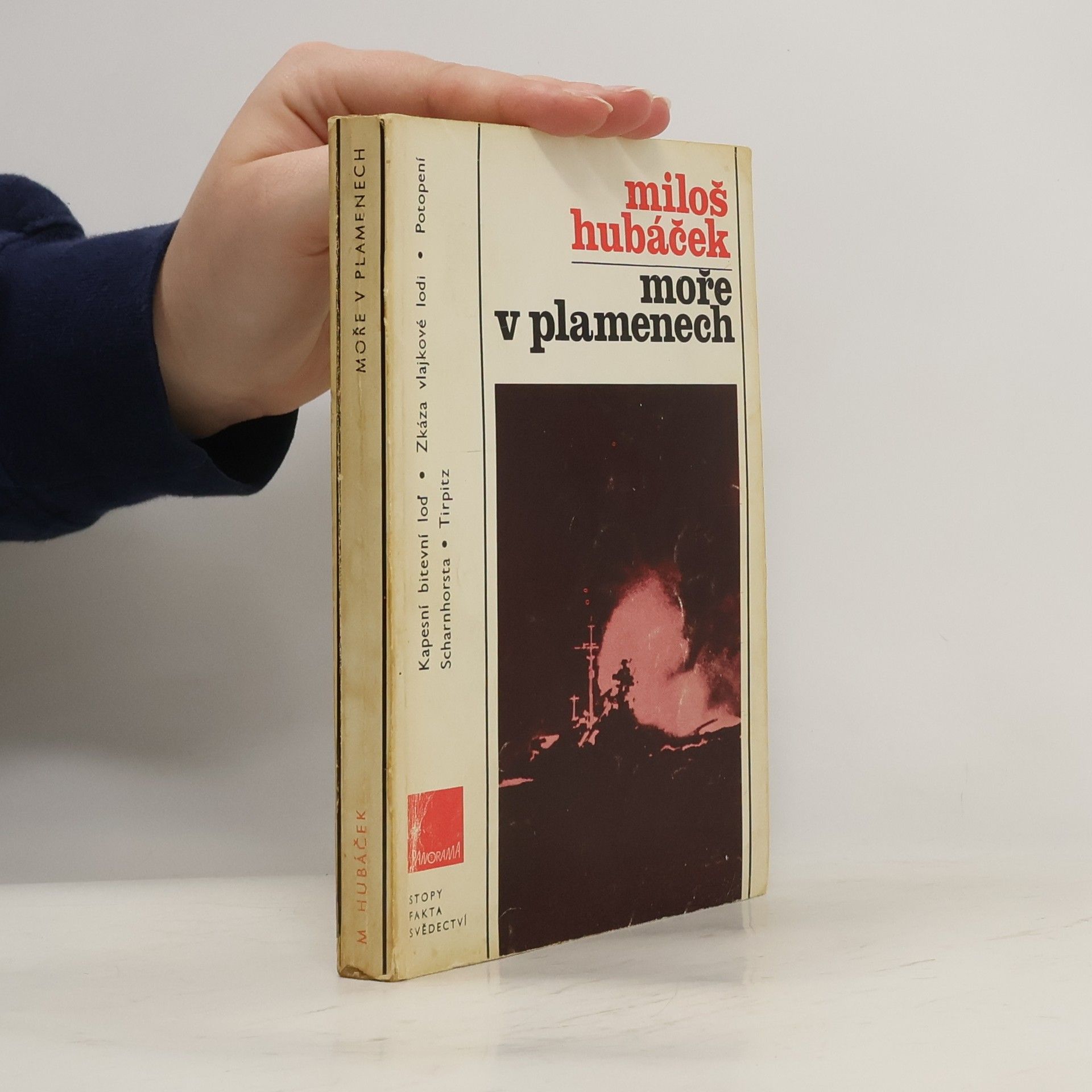 Miloš Hubáček Moře v plamenech