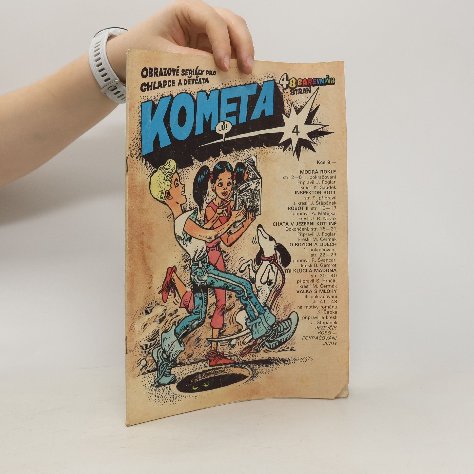 Kája Saudek Kometa 4/1989