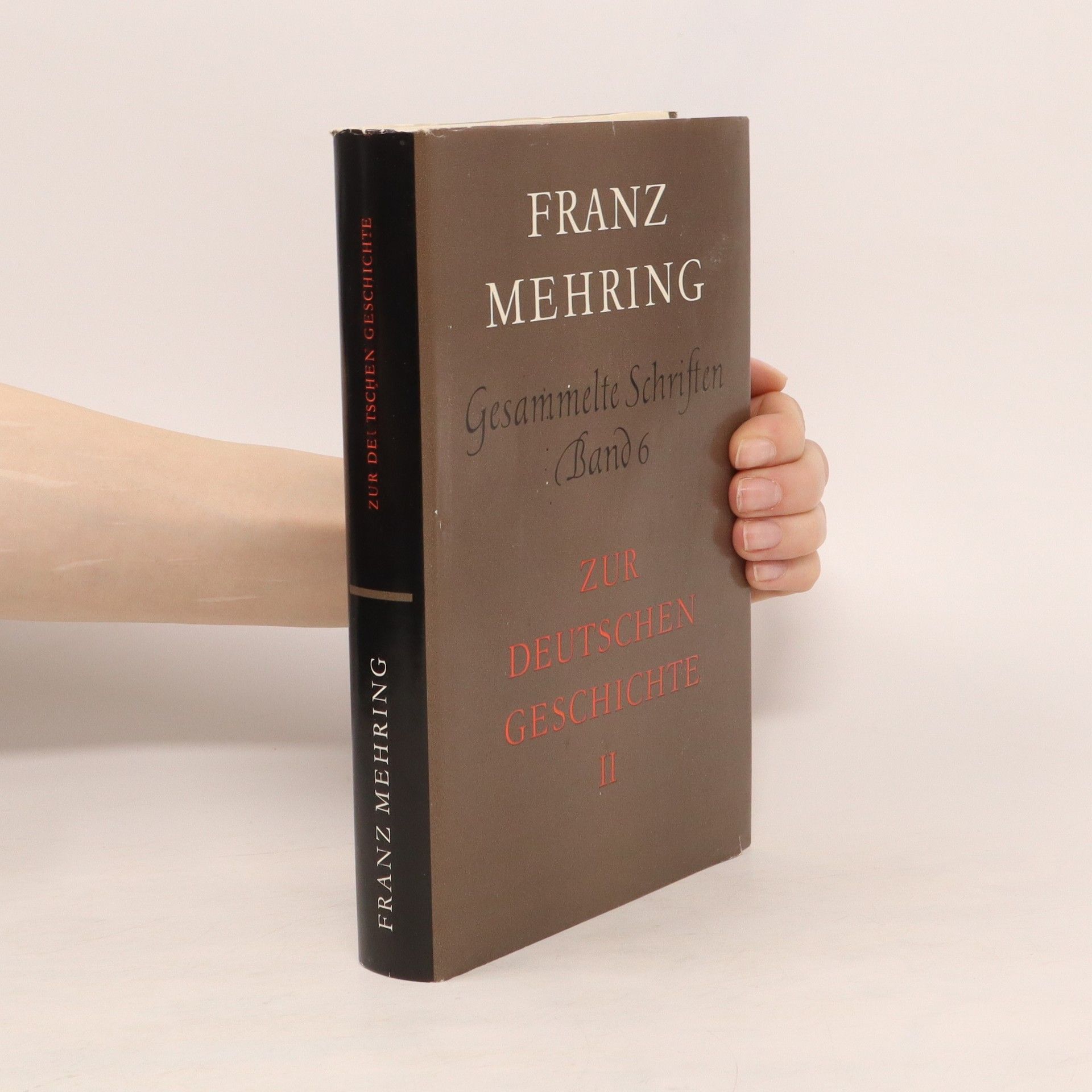 Franz Mehring Gesammelte Schriften 6. Zur deutschen Geschichte II