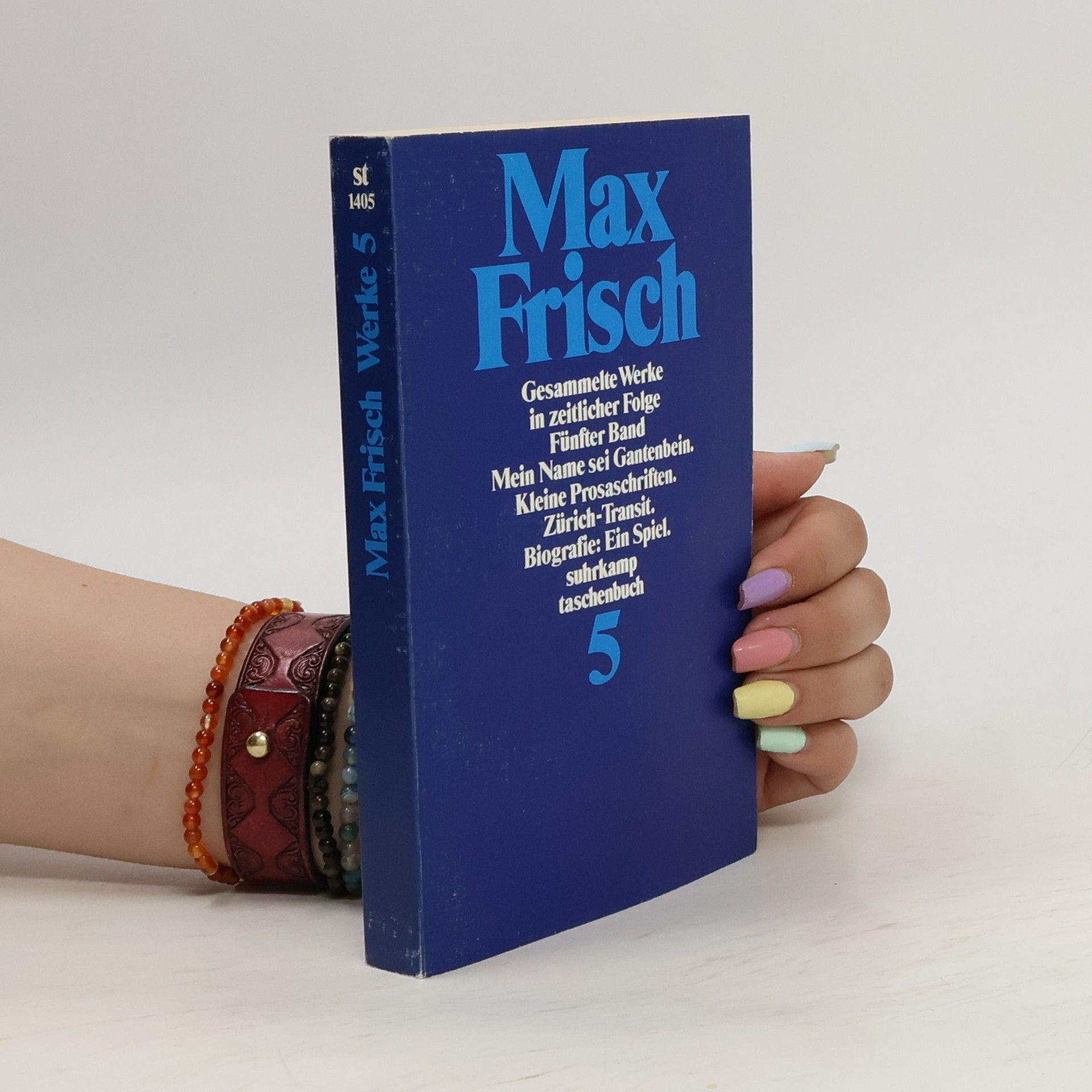 Max Frisch Gesammelte Werke in zeitlicher Folge 5