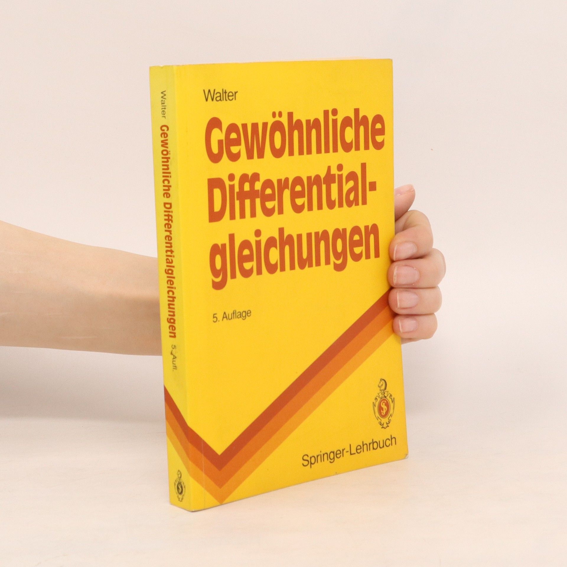 Wolfgang Walter Gewöhnliche Differentialgleichungen