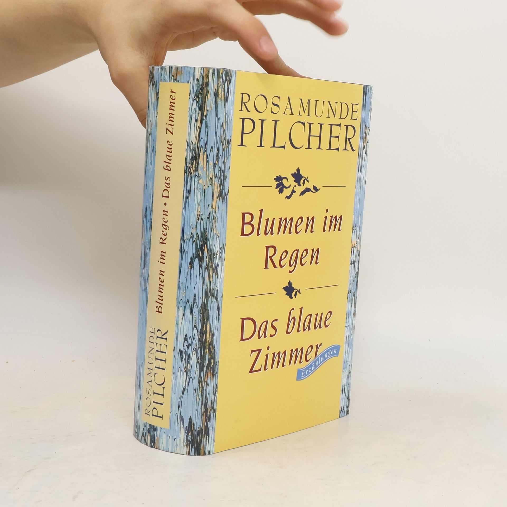 Rosamunde Pilcher Blumen in Regen. Das blaue Zimmer