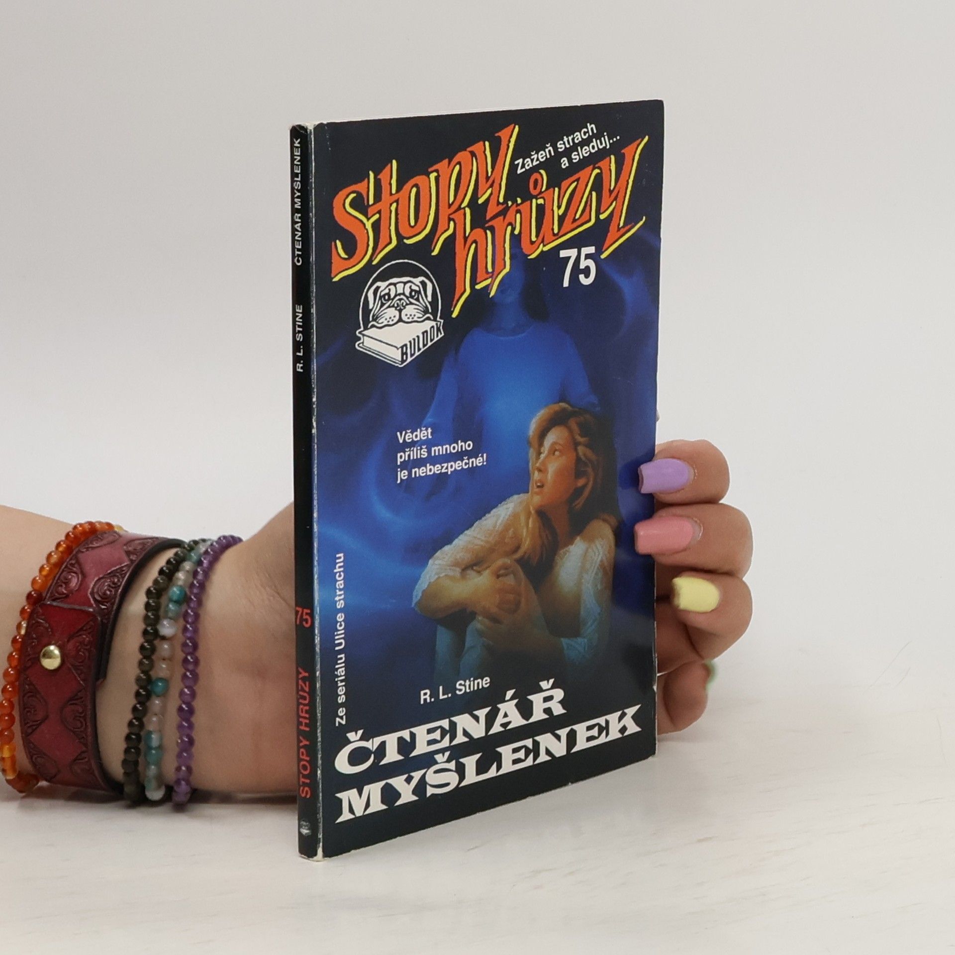 R. L. Stine Čtenář myšlenek. Stopy hrůzy 75