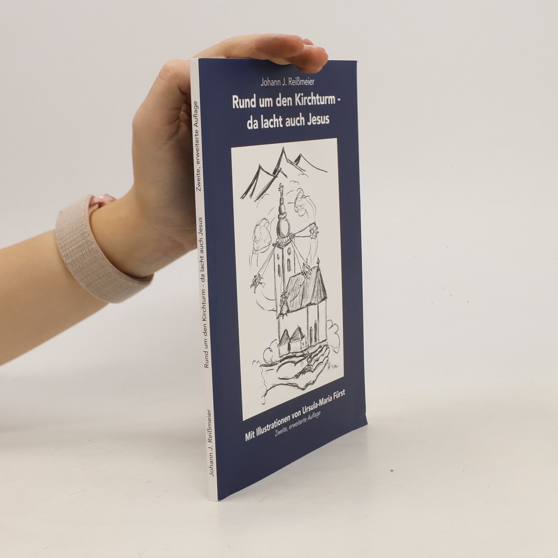 Rund um den Kirchturm- da lacht auch Jesus