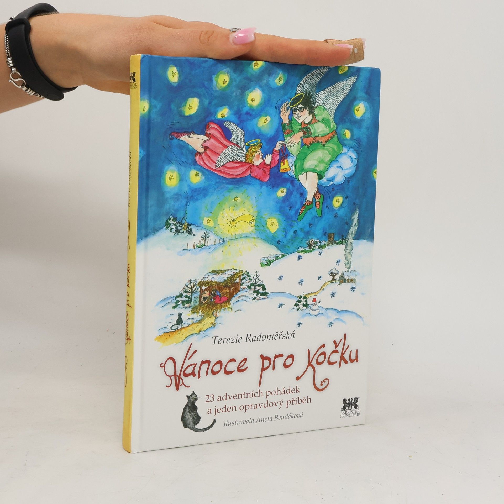 Terezie Radoměřská Vánoce pro kočku : 23 adventních pohádek a jeden opravdový příběh