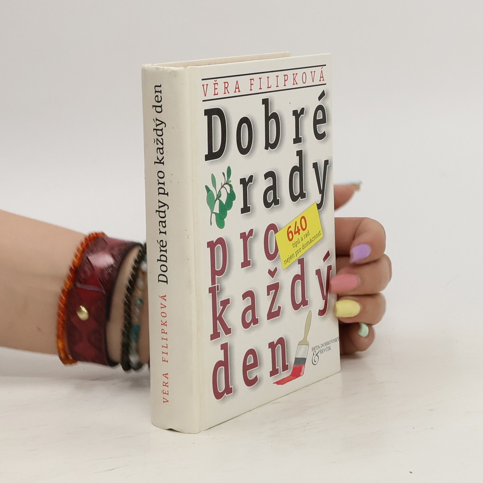 Věra Filipková Dobré rady pro každý den: 640 tipů a rad nejen pro domácnost