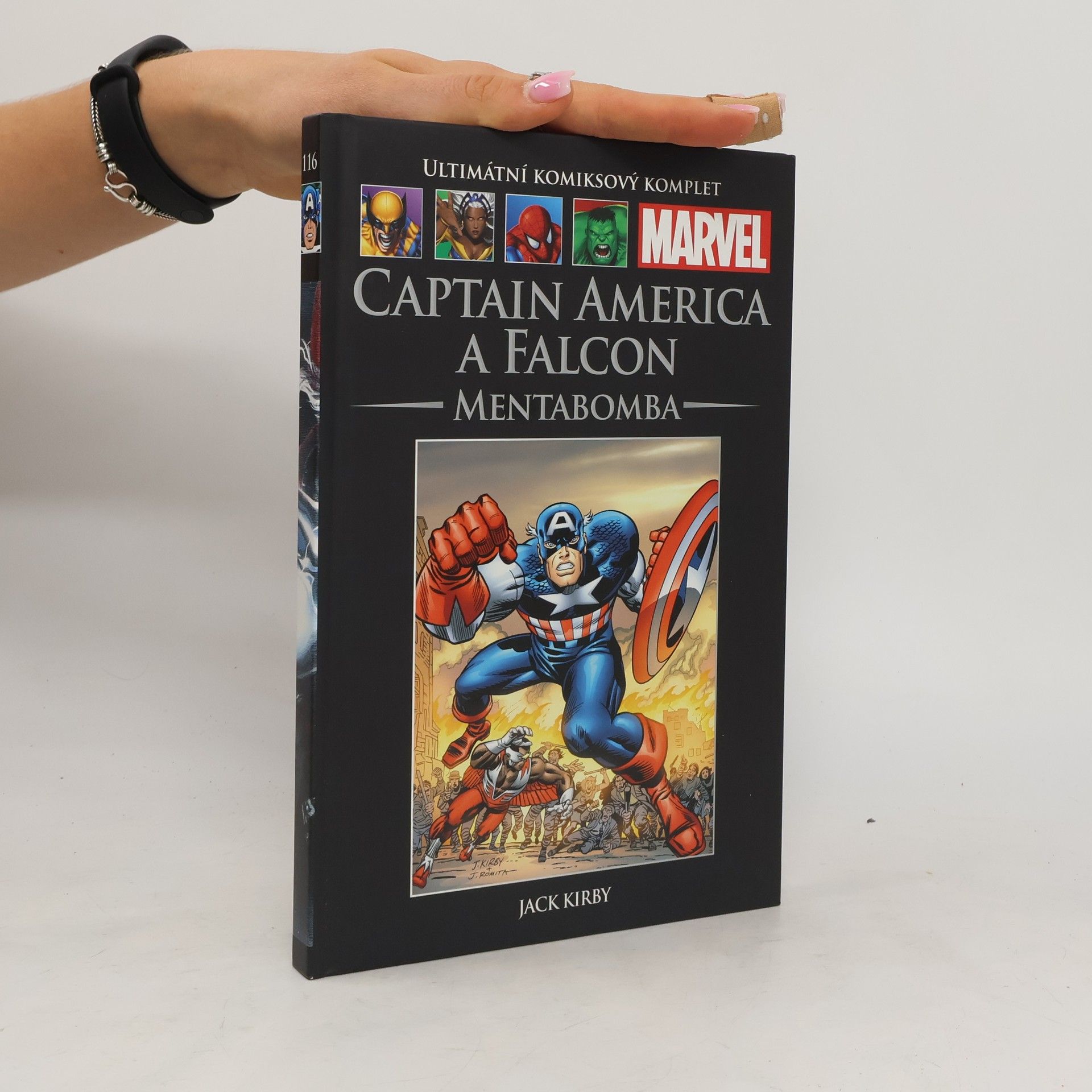Jack Kirby Ultimátní komiksový komplet Marvel 116. Captain America a Falcon. Mentabomba